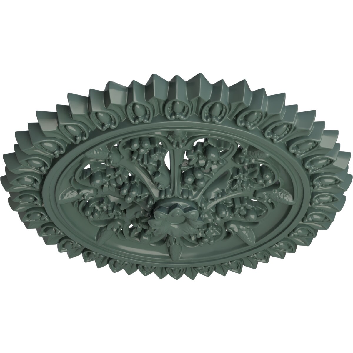 Ekena Millwork CM24LACBF Ceiling-Medallions - View #2