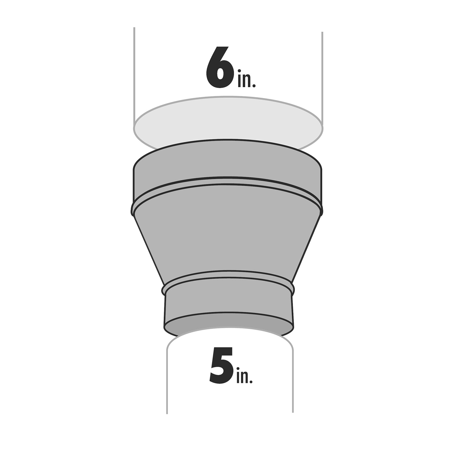 IMPERIAL GVL0282-A Duct-Boots - View #5
