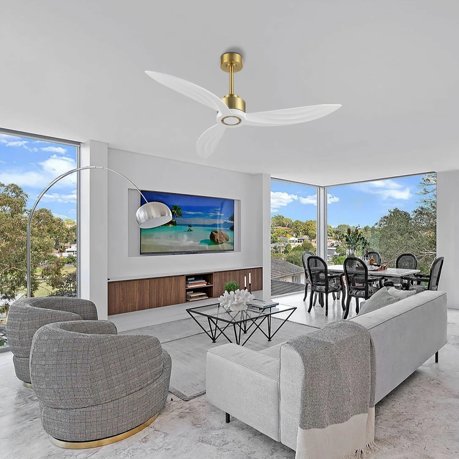 MLIAN HSCF-BS56-WH Ceiling-Fans - View #7