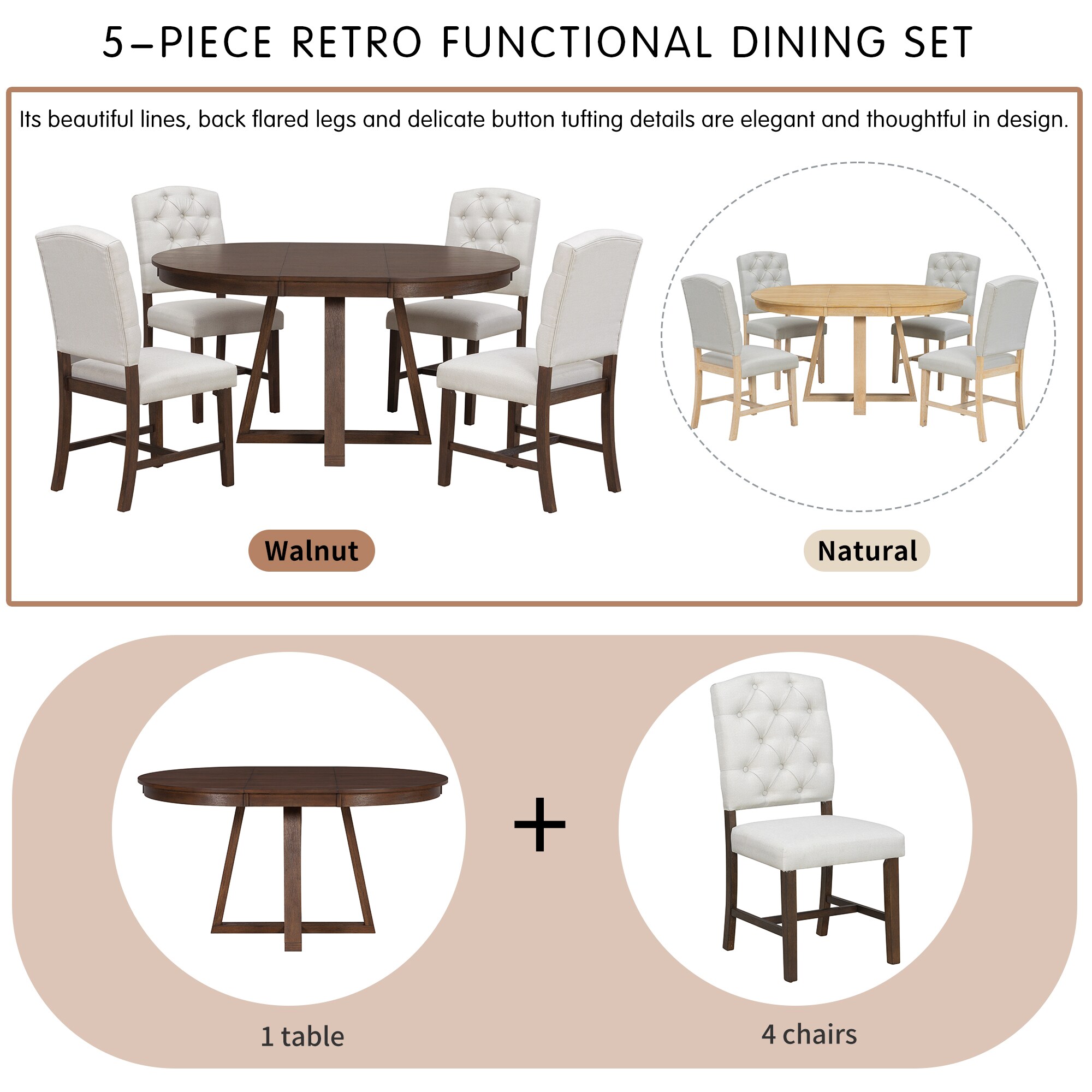 LUXEYARD DS-Y-YC-1743 Dining-Sets - View #4