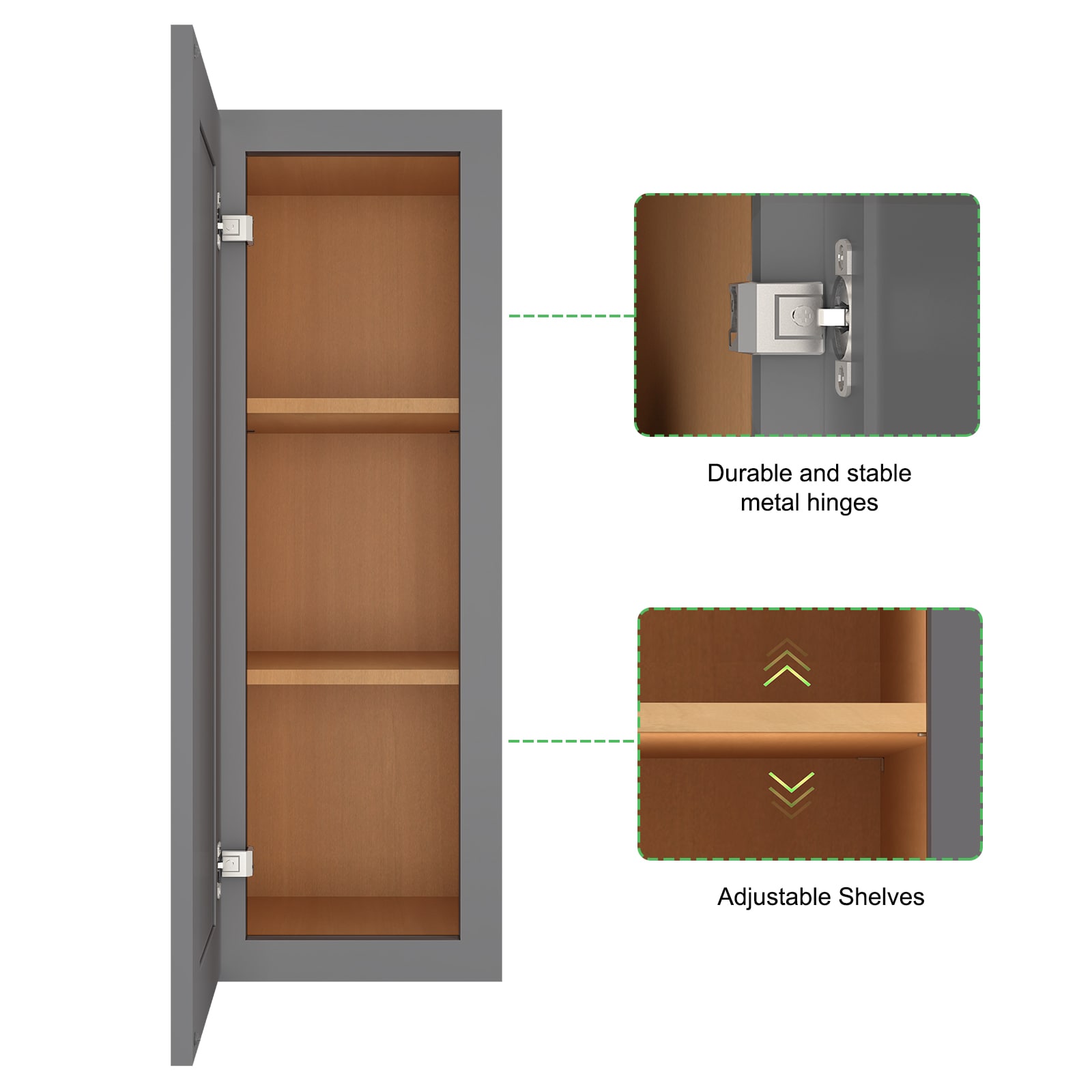 LOVMOR SG-W1230-LOWES Cabinets-Kitchen - View #3