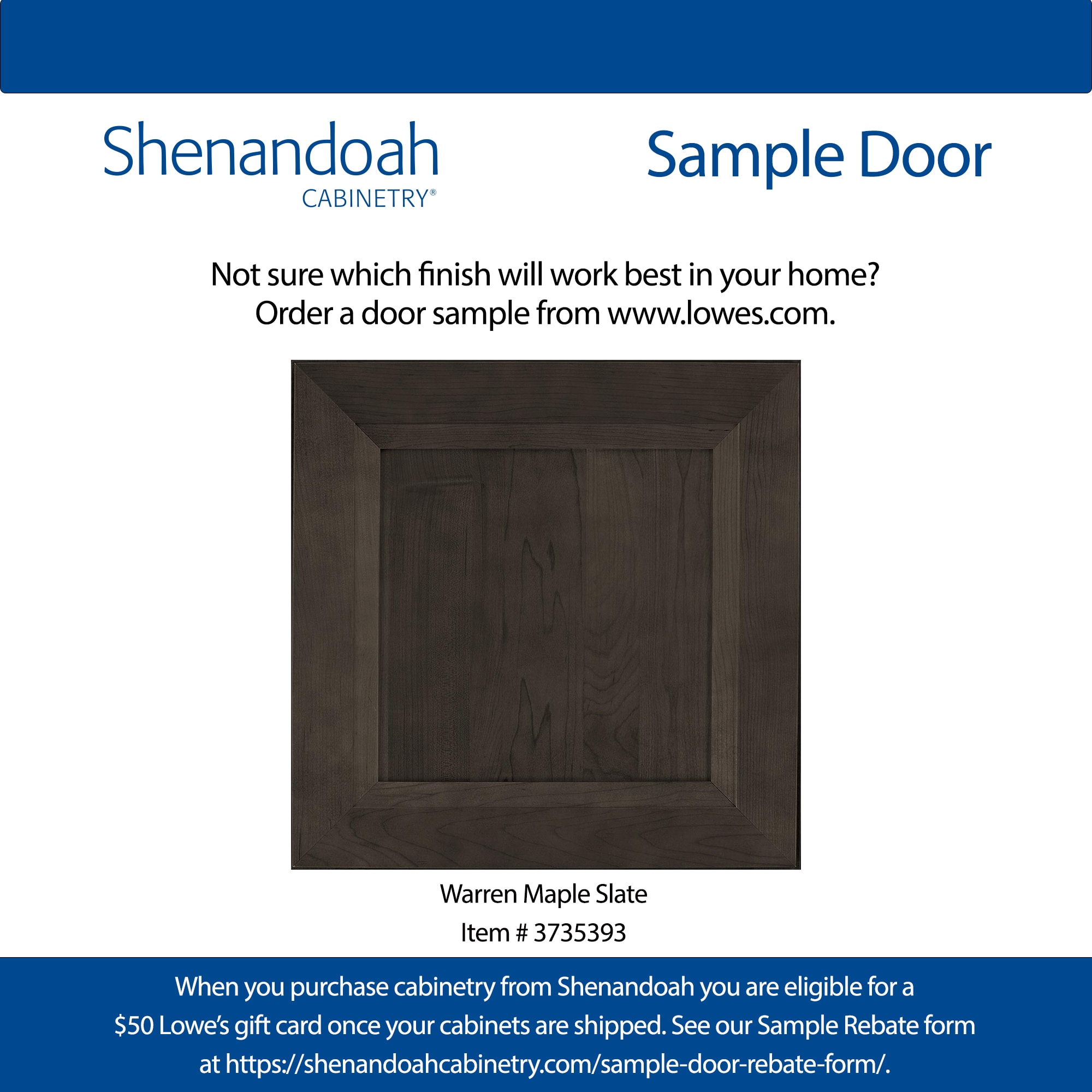 Shenandoah 97618 Cabinet-Samples - View #3