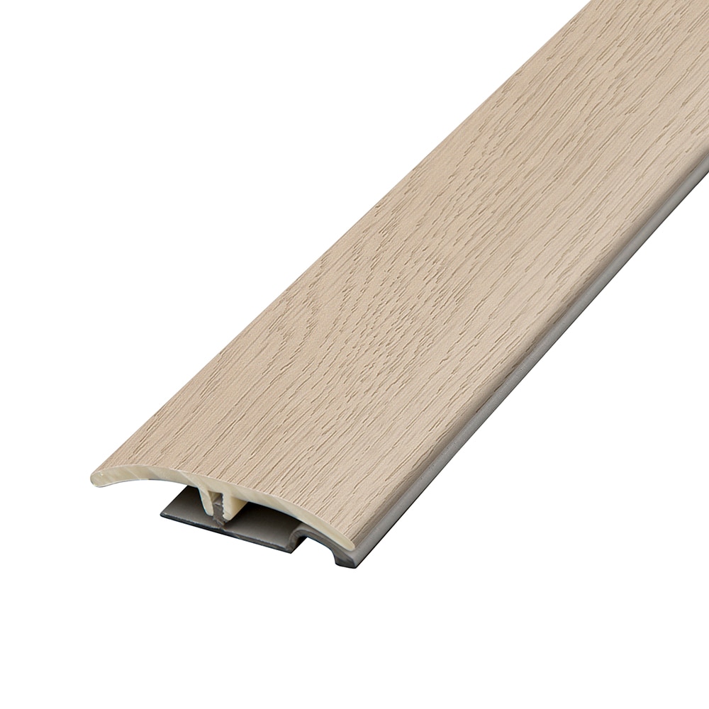 Project Source V4N1S-08173 Hudson Prefinished 0.23-in T x 2.00-in W x 78.7-in L Vinyl Multi-purpose Floor Moulding
