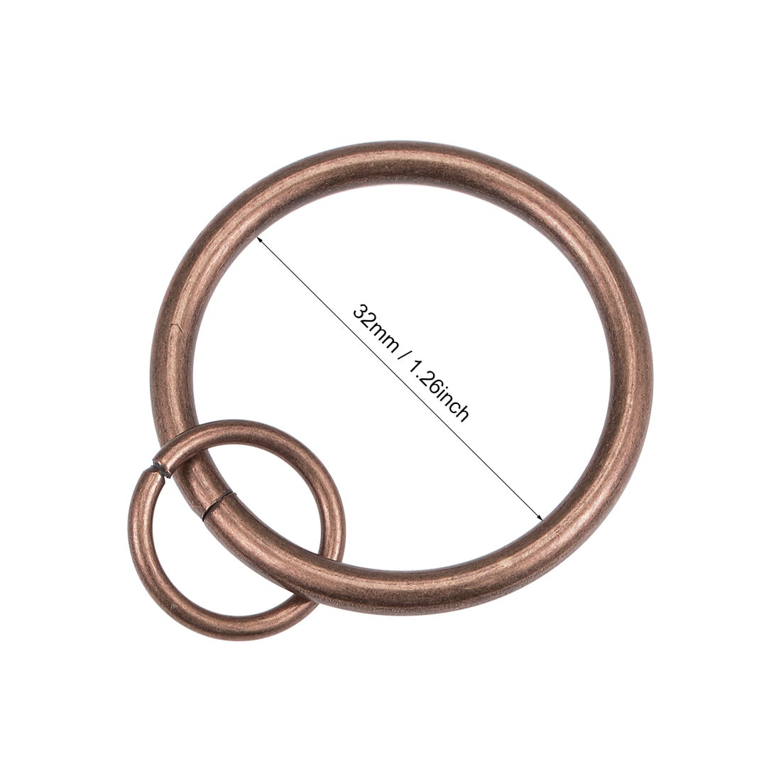 Unique Bargains S25093001UX7630 Curtain-Rings - View #3