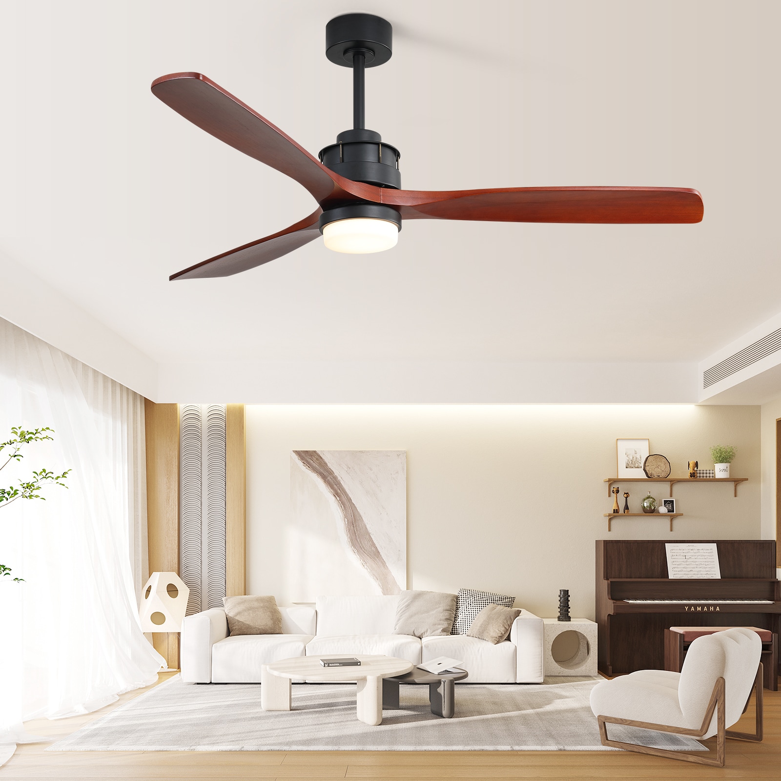 Sofucor LS-6005-BK-HTM-60-W Ceiling-Fans - View #6