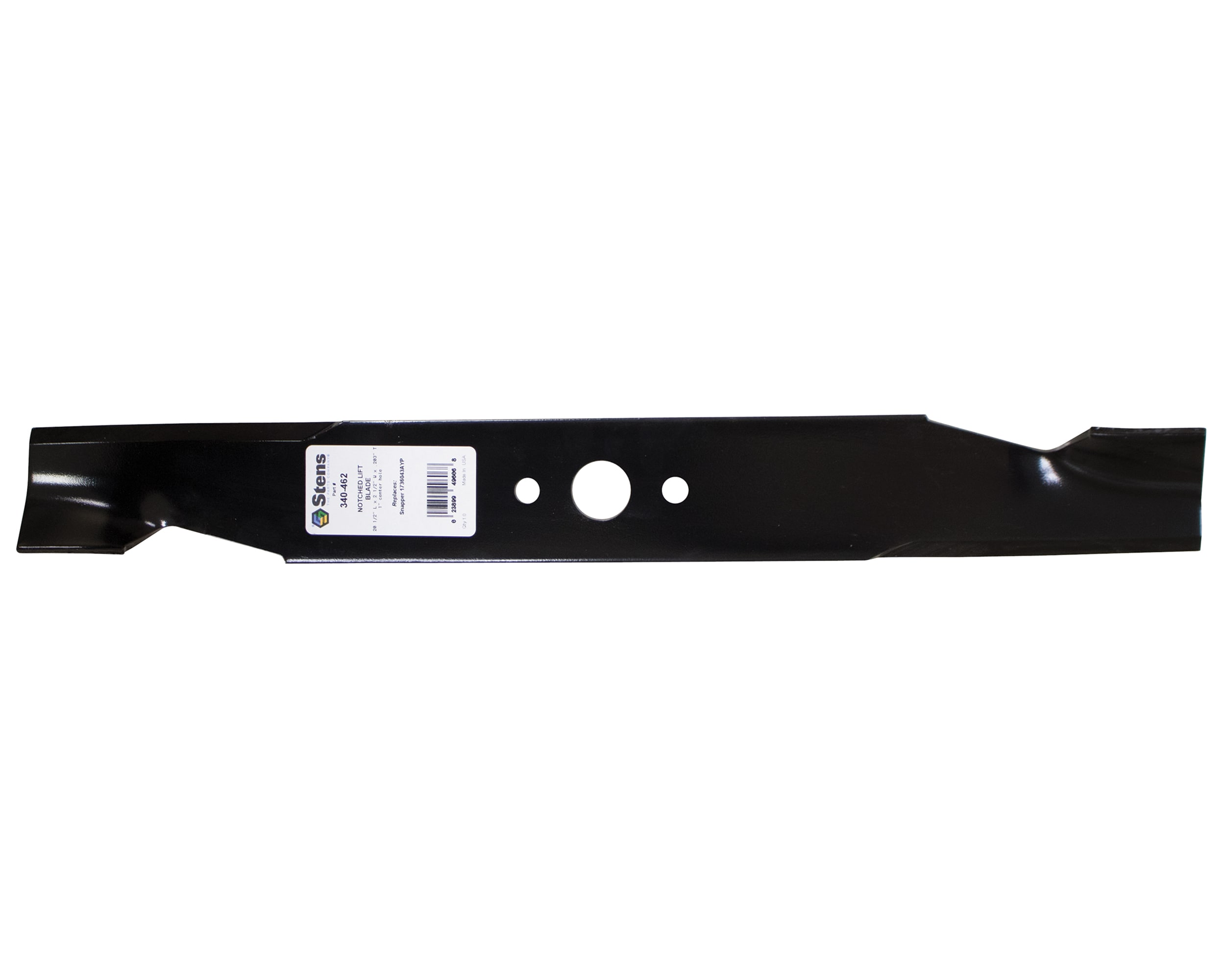 Stens 340-462 54-in Deck Multipurpose Mower Blade for Riding Mower/Tractors