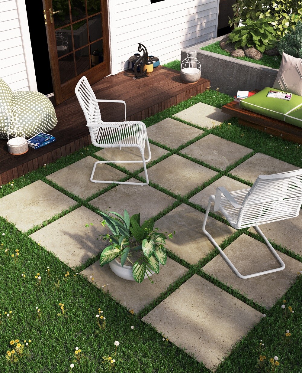 Style Selections S9TR09 Patio-Stone-Pavers - View #5