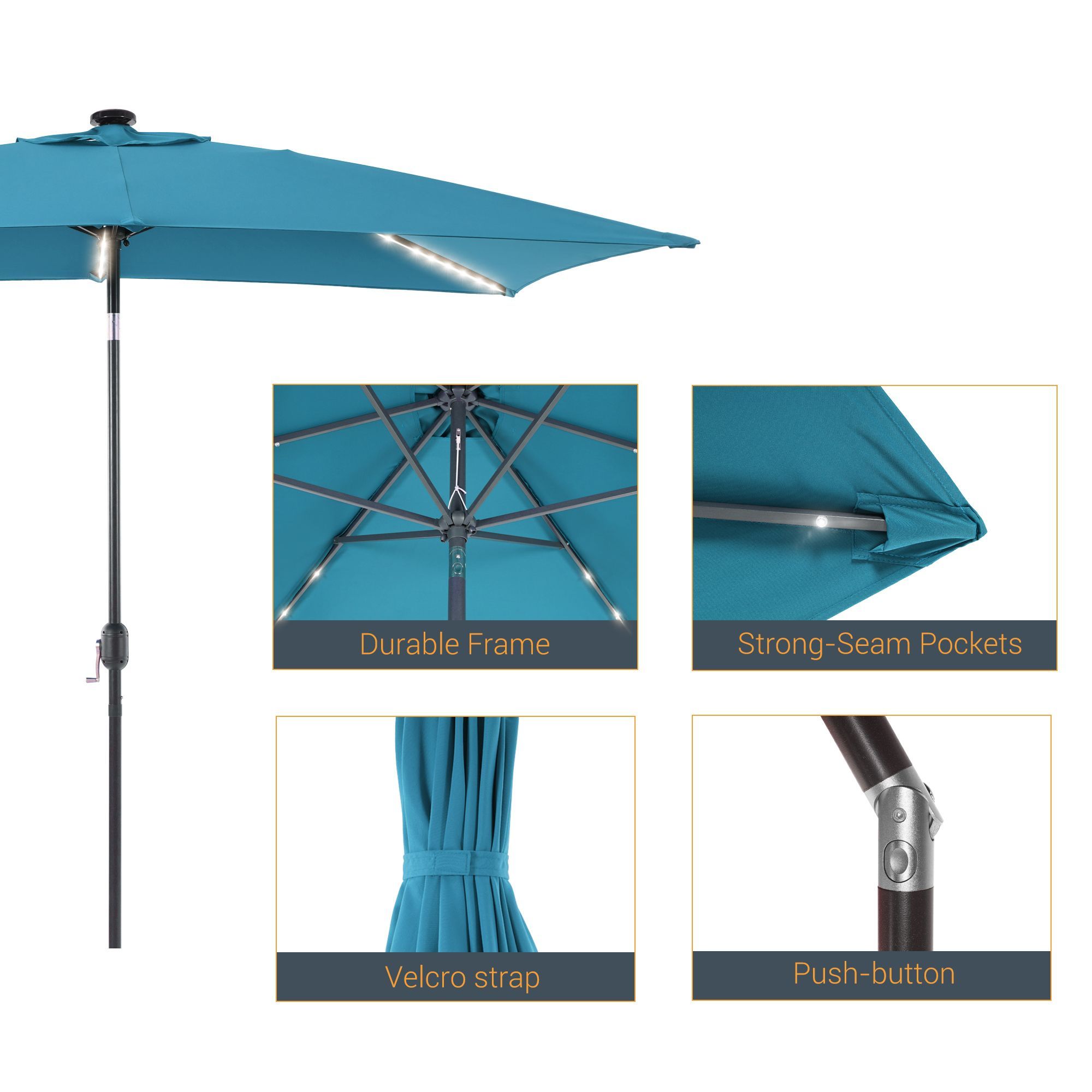 Sonkuki SD-S103LB-LED Umbrellas-2 - View #3