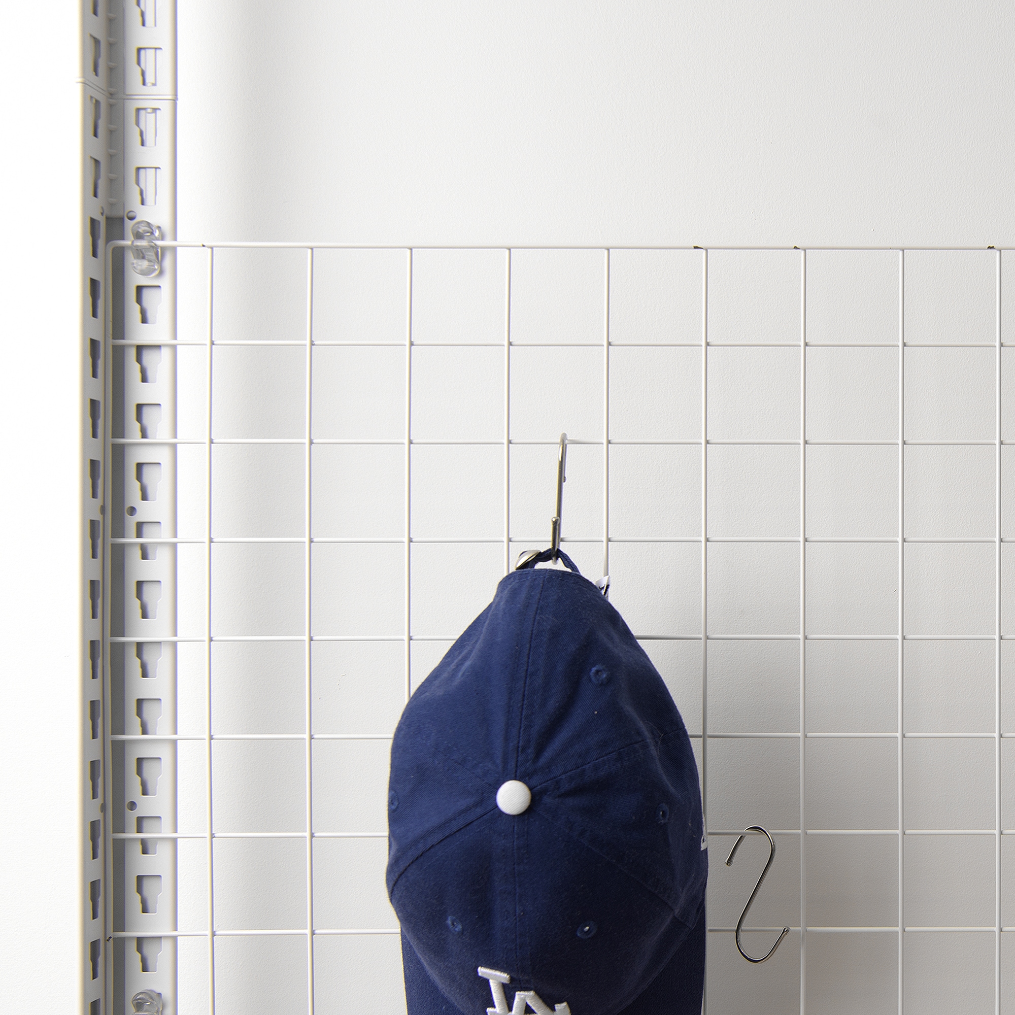 Best Home Fashion KEPSUUL-2H-MESH-WHTE Garment-Racks - View #5