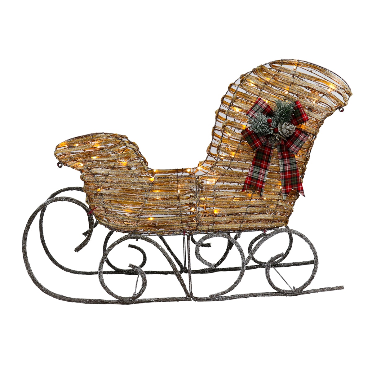 Yard decoration Sleigh Outdoor Christmas Decor at Lowes.com