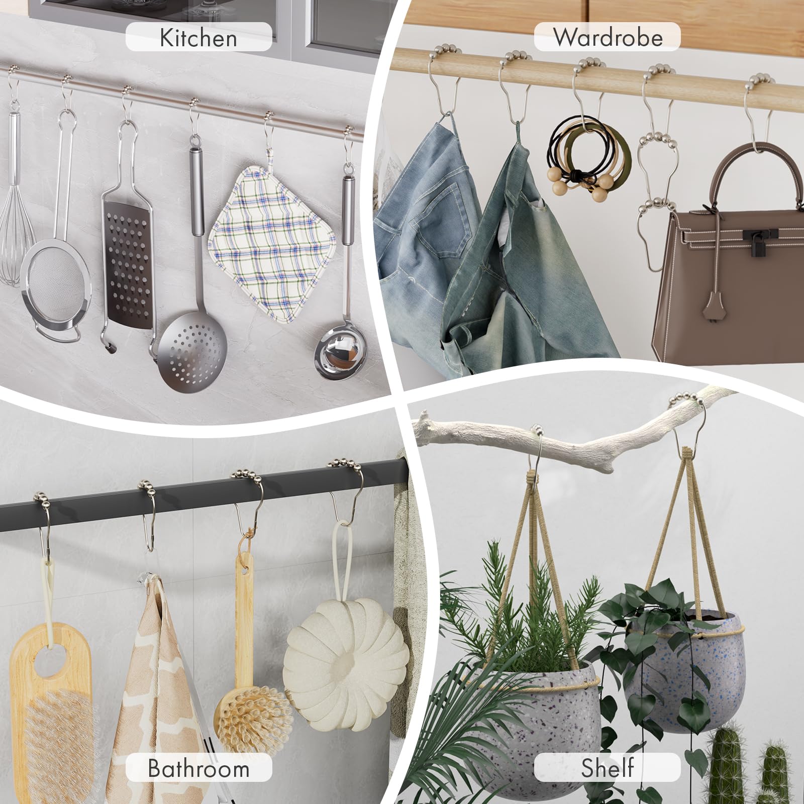 Etokfoks LETQL6AQT Shower-Rings-Hooks - View #8