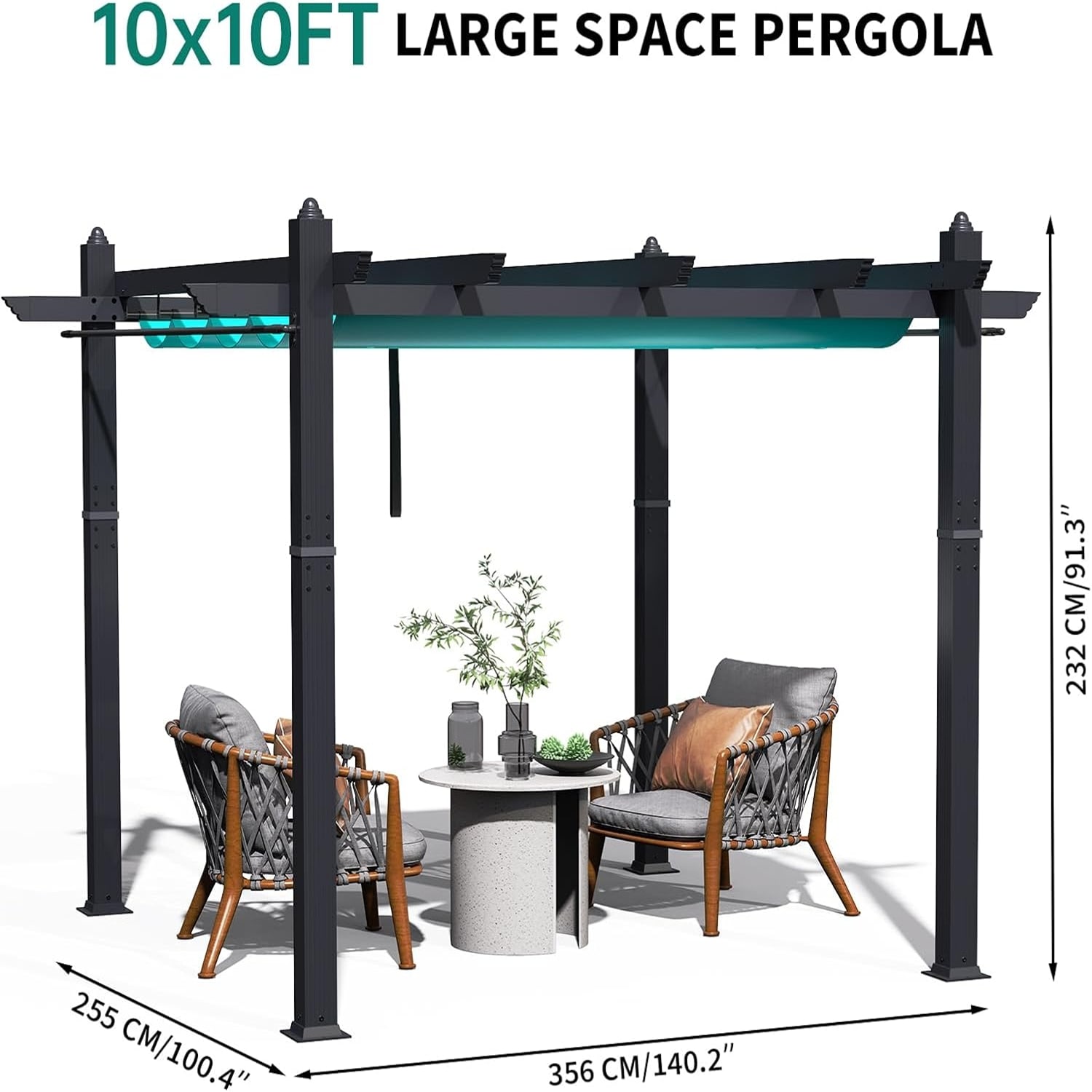 Qeetex LSHQQPHO-33DYLPCJ Pergolas-2 - View #2