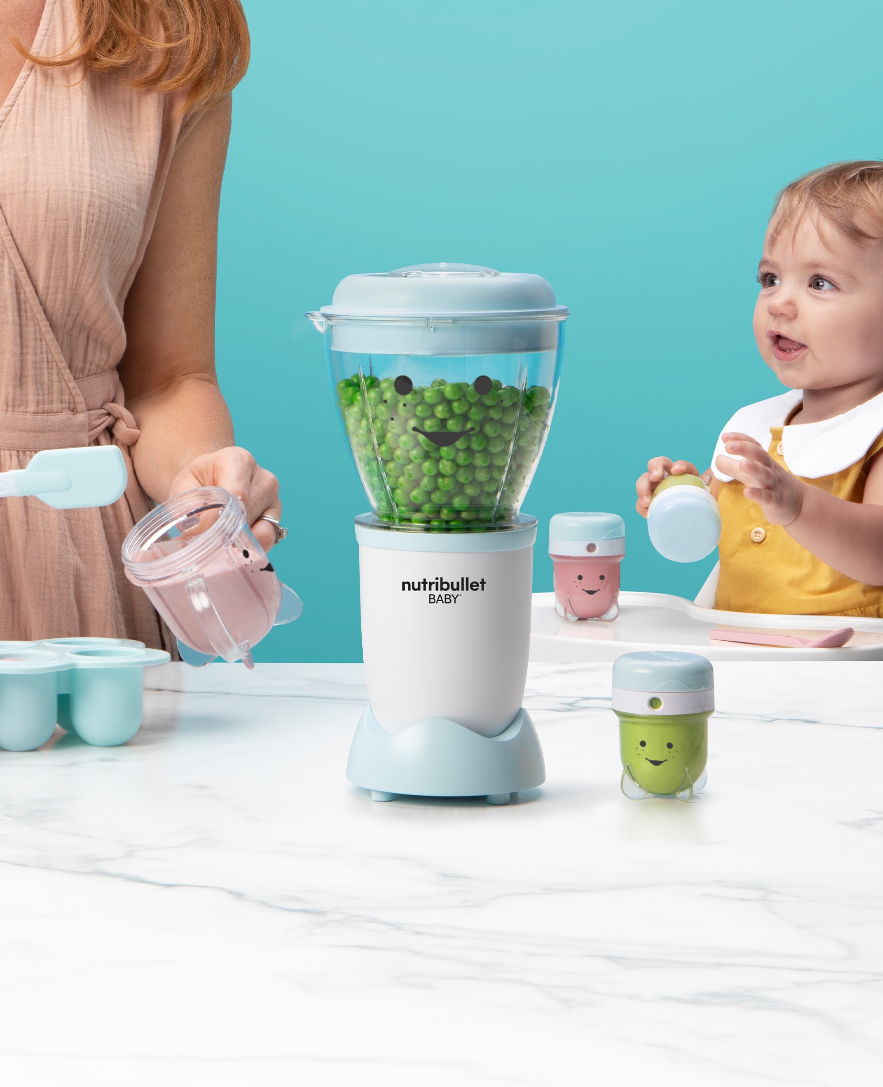 Baby Food Blender, Baby Food Maker Steamer and Blender, 6 in 1 Puree Maker  20OZ