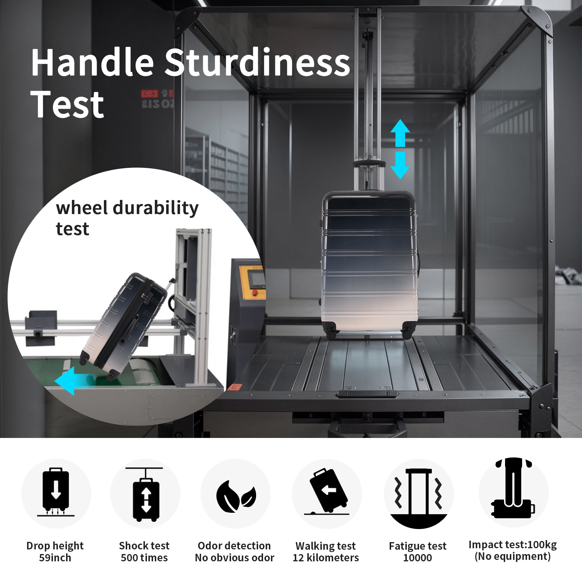ModernLuxe L3P-N732P184448B Luggage-And-Luggage-Sets - View #7