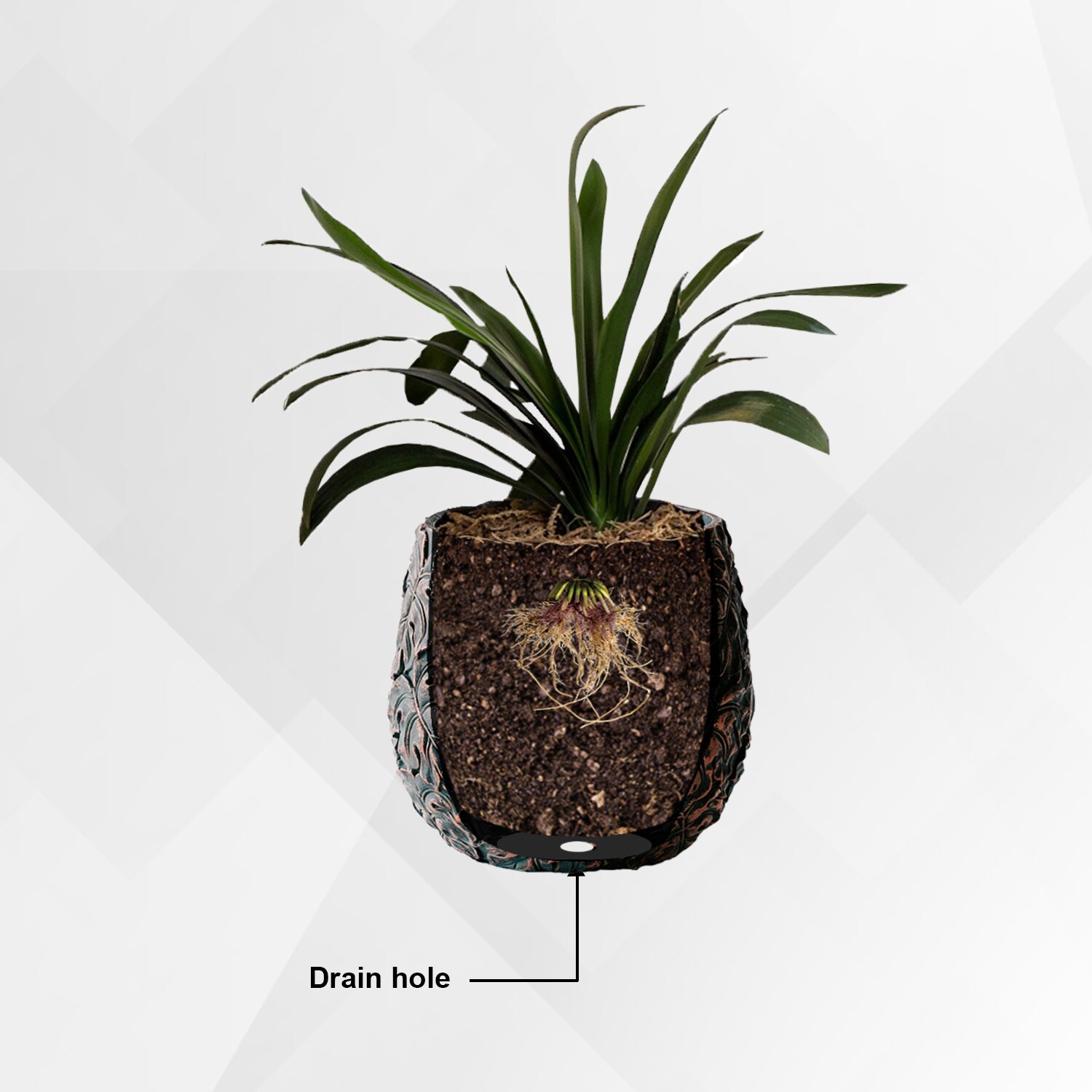 XBrand PL6707BN Planter-Window-Box - View #6