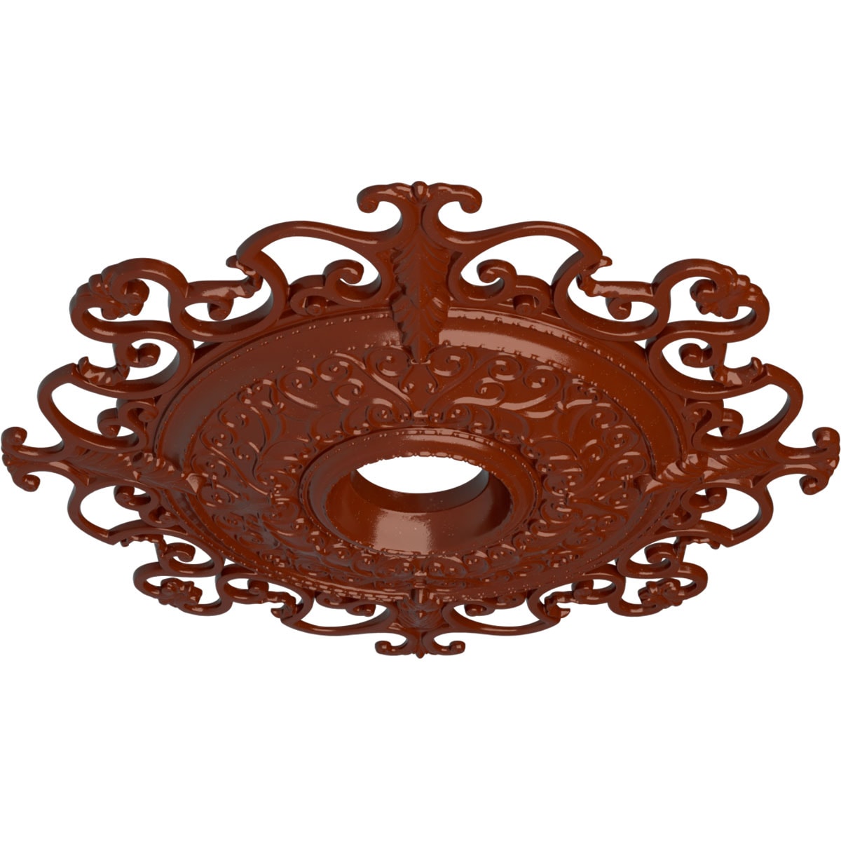 Ekena Millwork CM38OLFIF Ceiling-Medallions - View #2