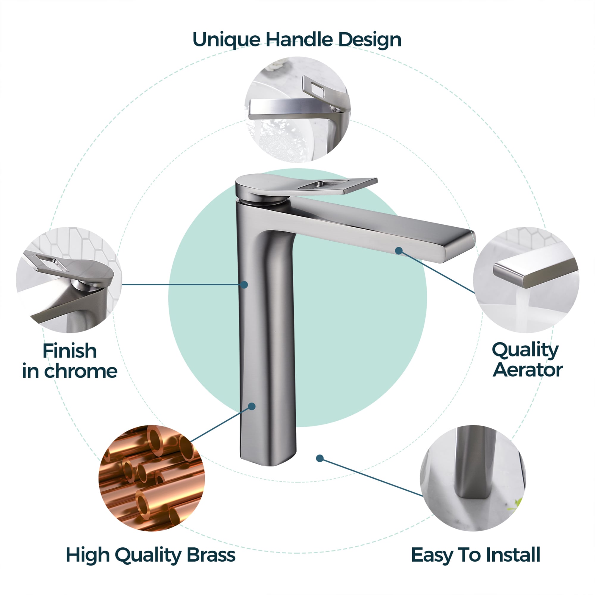 FORIOUS LL40030BN-H Lavatory-Faucets - View #3
