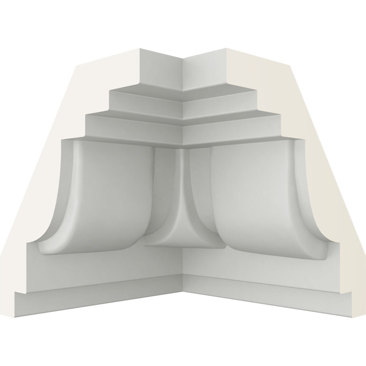 Ekena Millwork MIC02X02SQ Moulding-Blocks - View #2