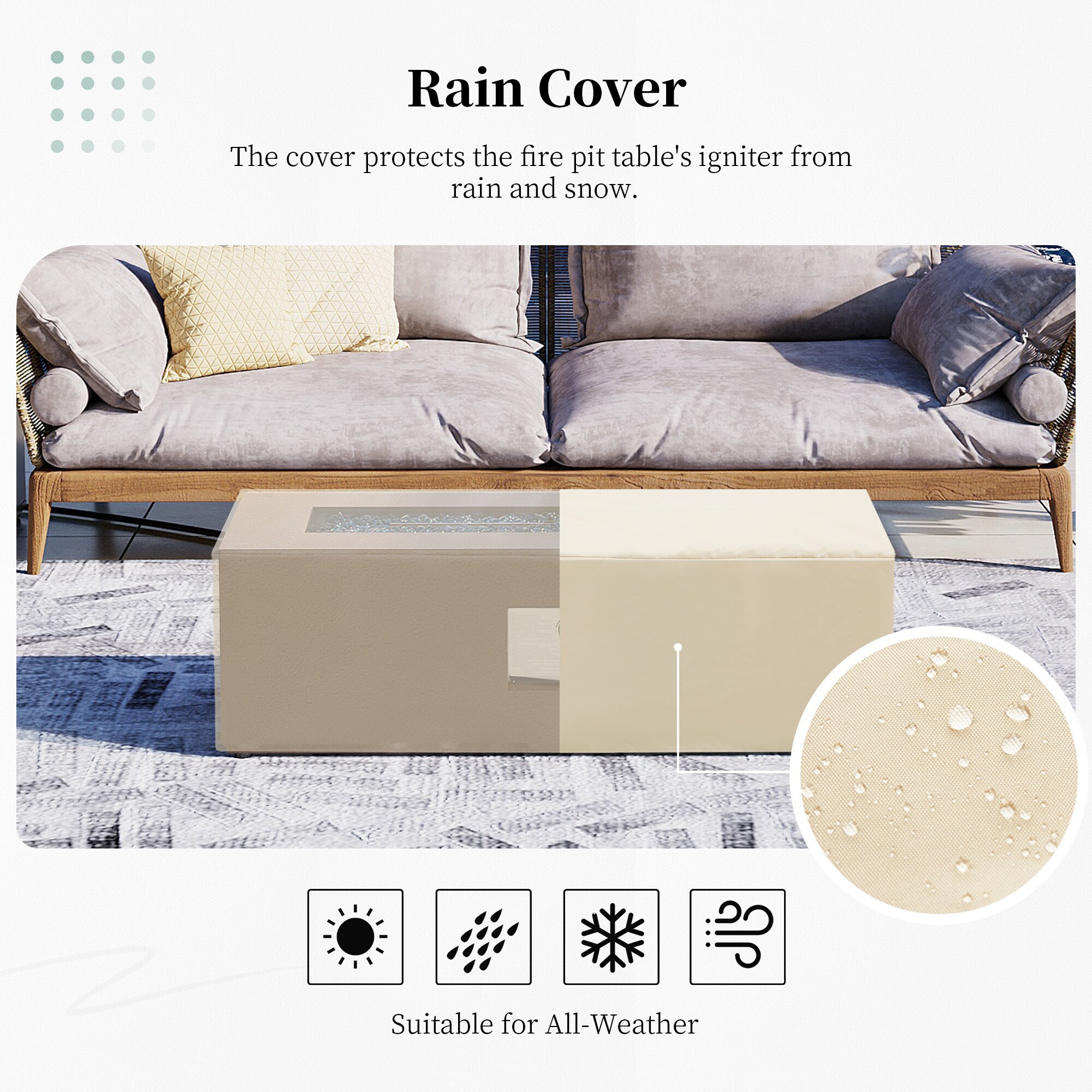 Patio Watcher 42T-YX-GOLDEN-GS Outdoor-Gas-Firepits - View #11