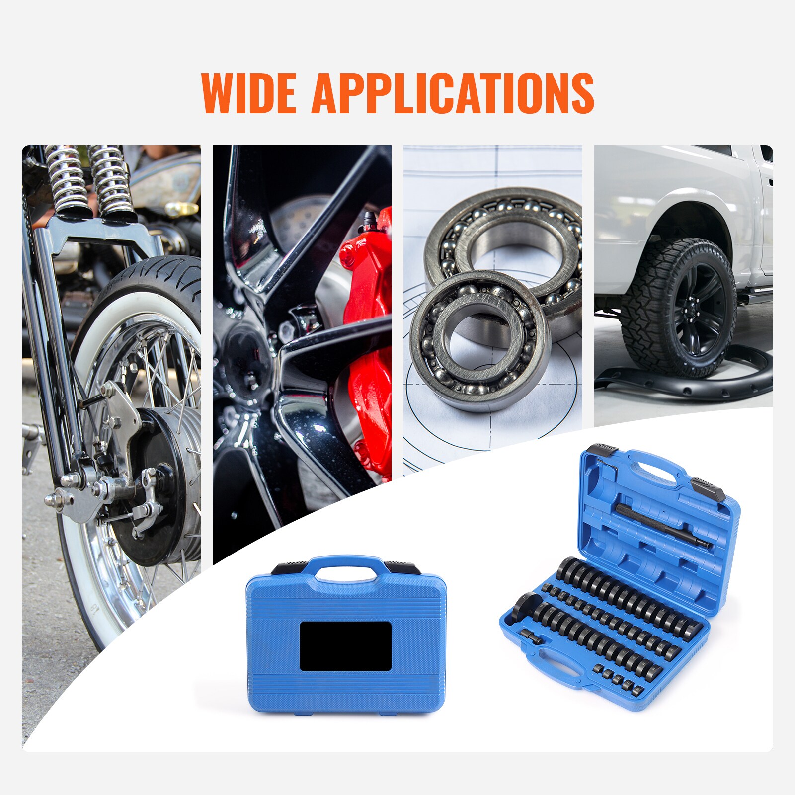 Wooakway Tool Sets with Case Tool Box for Auto Repair and Home ...