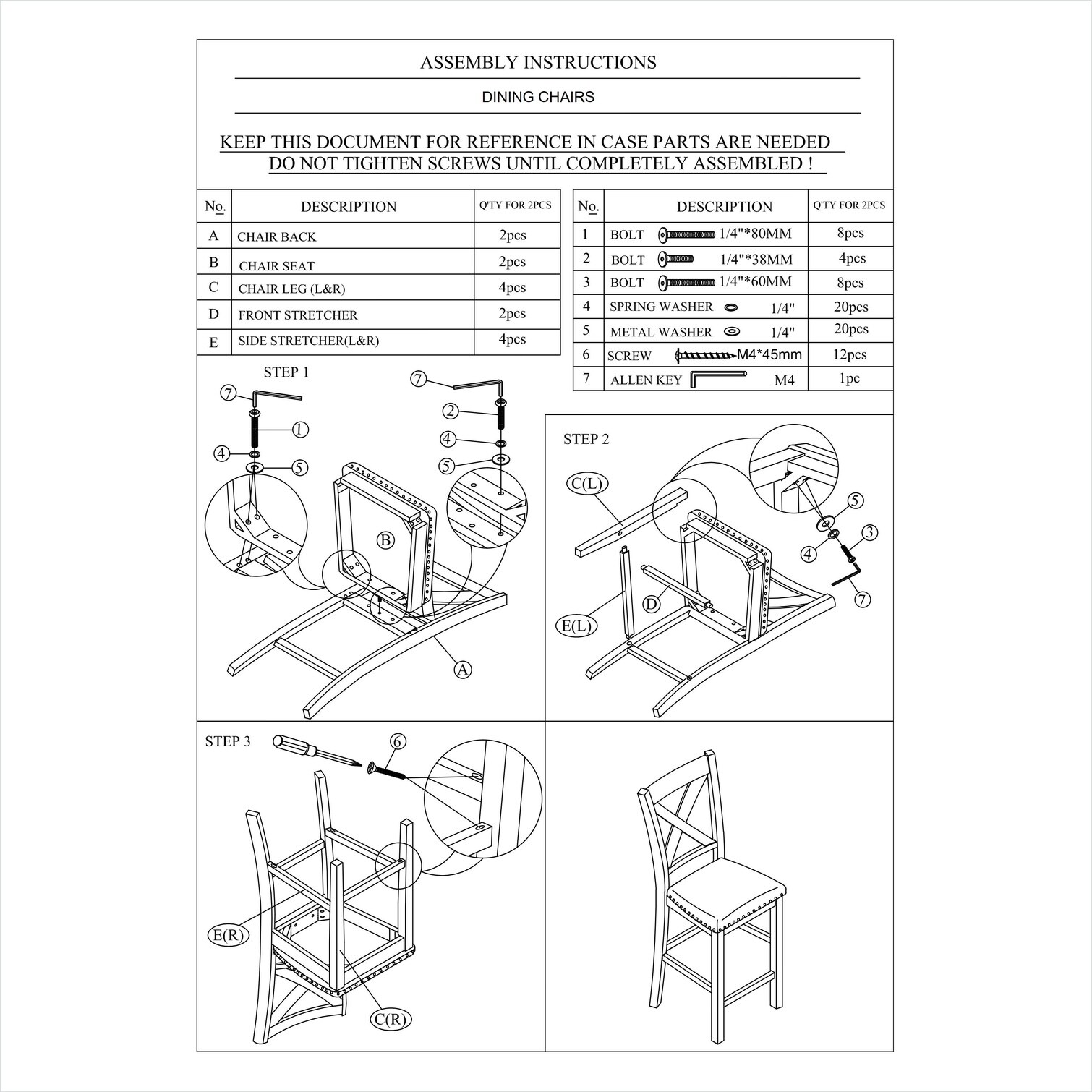 SunJet 6S9R52ZIVGV4 Dining-Sets - View #17