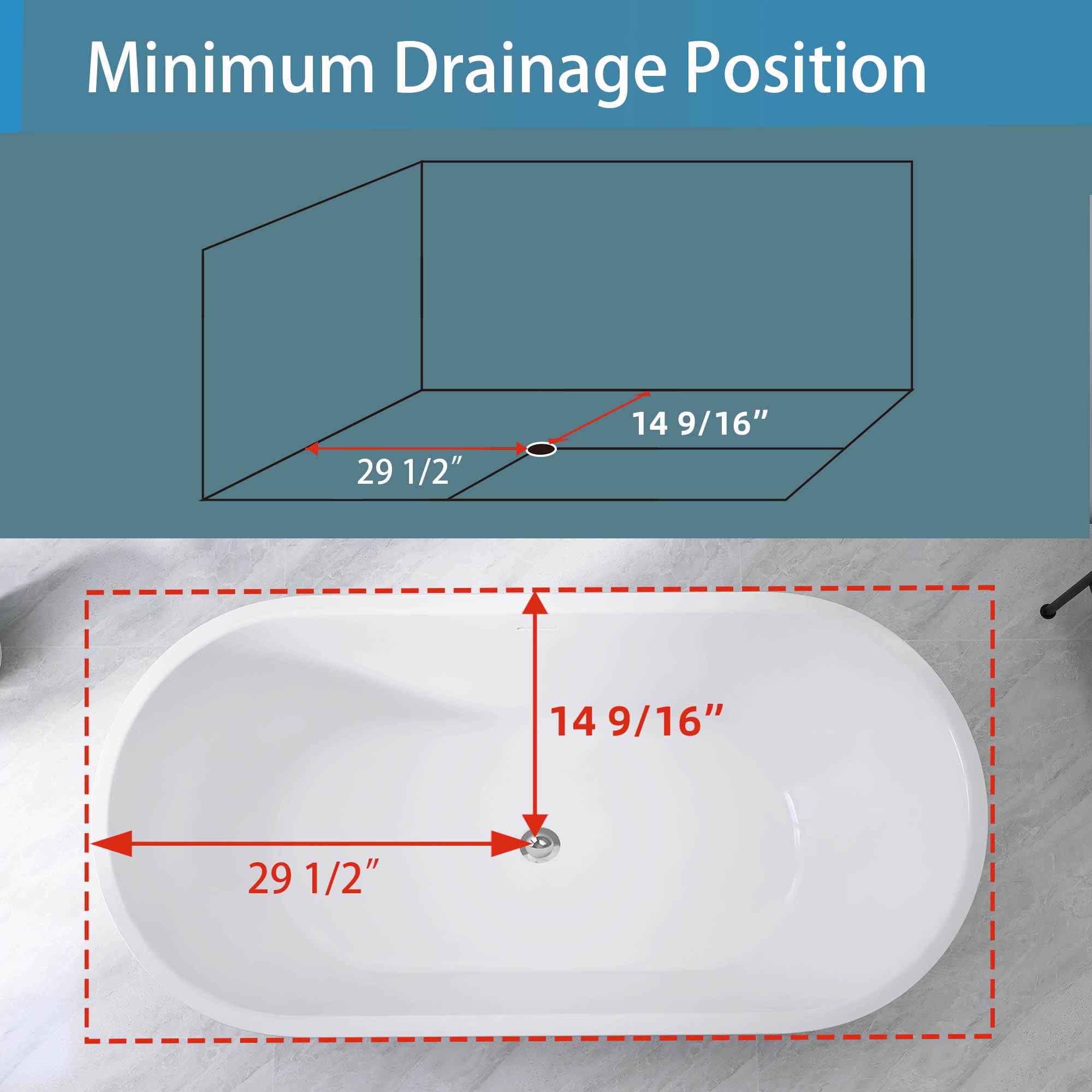 WELLFOR GTLSTTCGRWH bathtubs - View #5