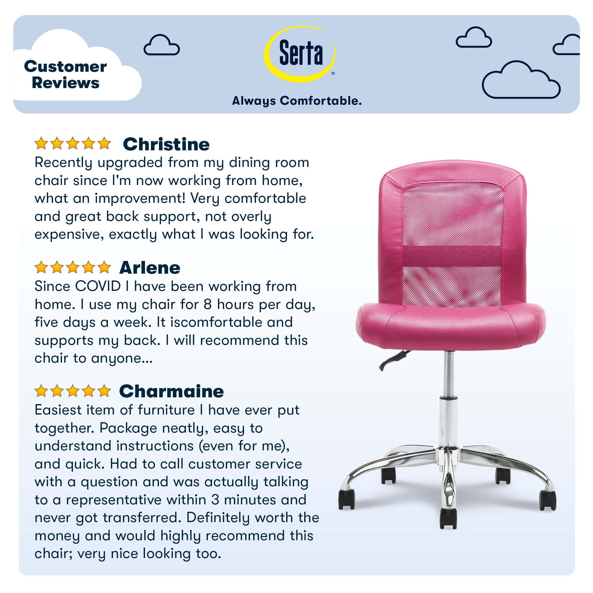 Serta CHR200137 Office-Chairs - View #10