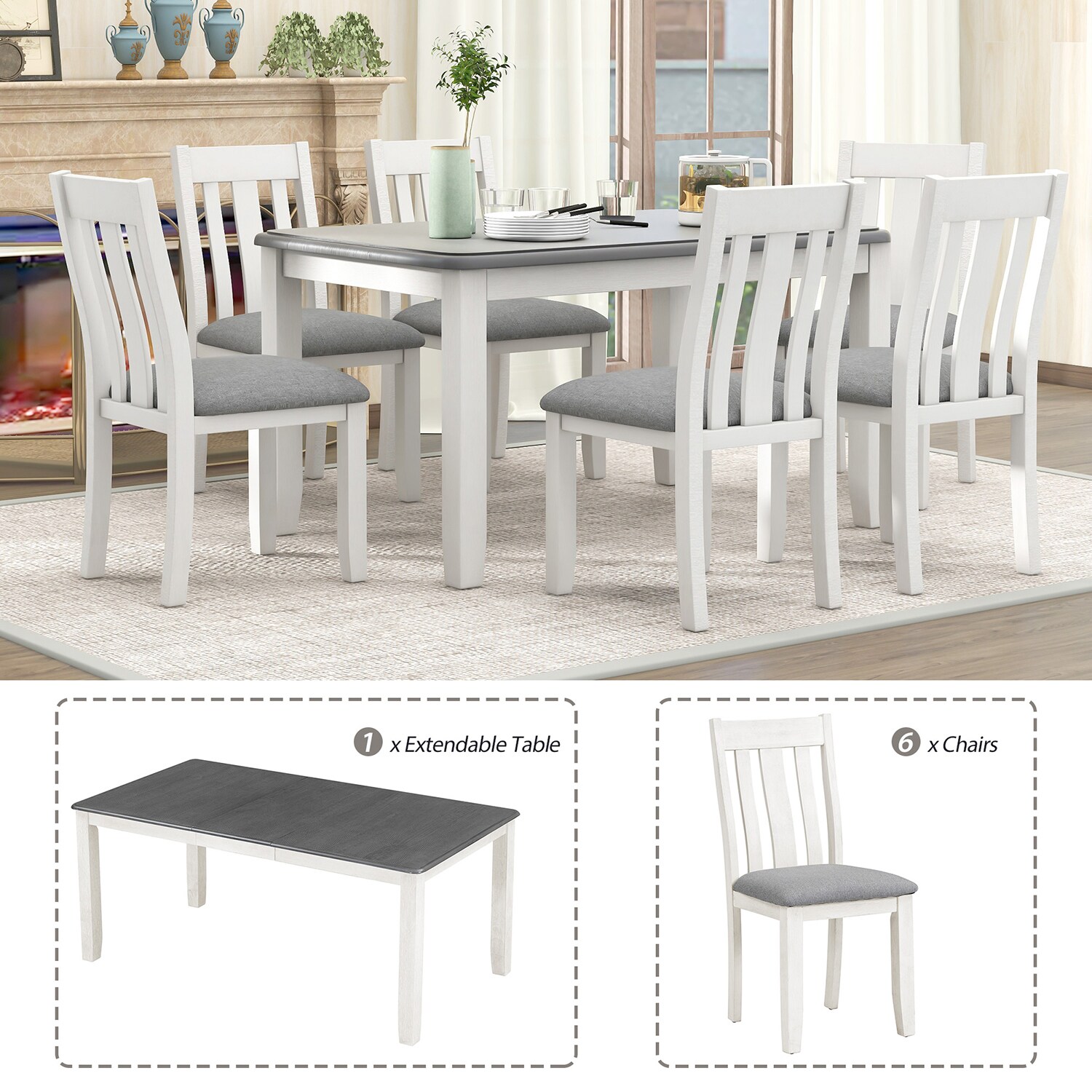 SINOFURN SYA010267BN Dining-Sets - View #13