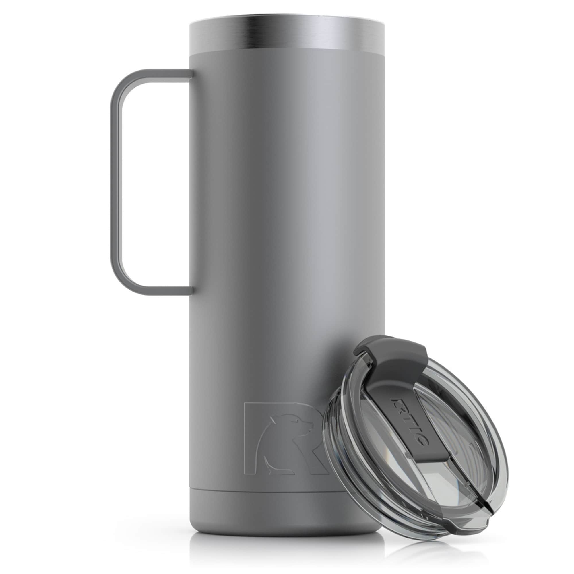 Insulated Stainless Steel Travel Mugs 16 oz. Set of 10, Bulk Pack - Perfect  for Coffee, Soda, Other Hot & Cold Beverages - Blue