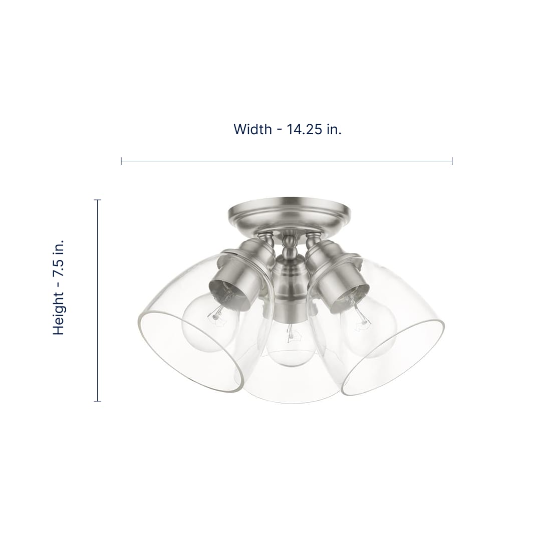 Livex Lighting 46339-91 flushmounts - View #2