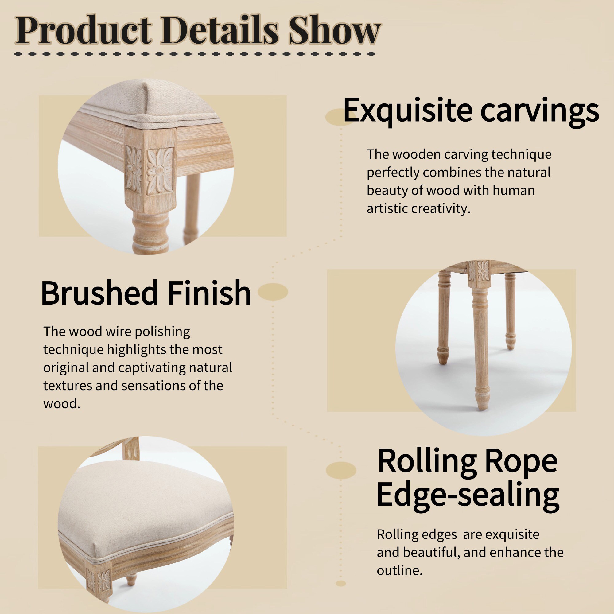 SINOFURN SYA290019BN Dining-Chairs - View #8