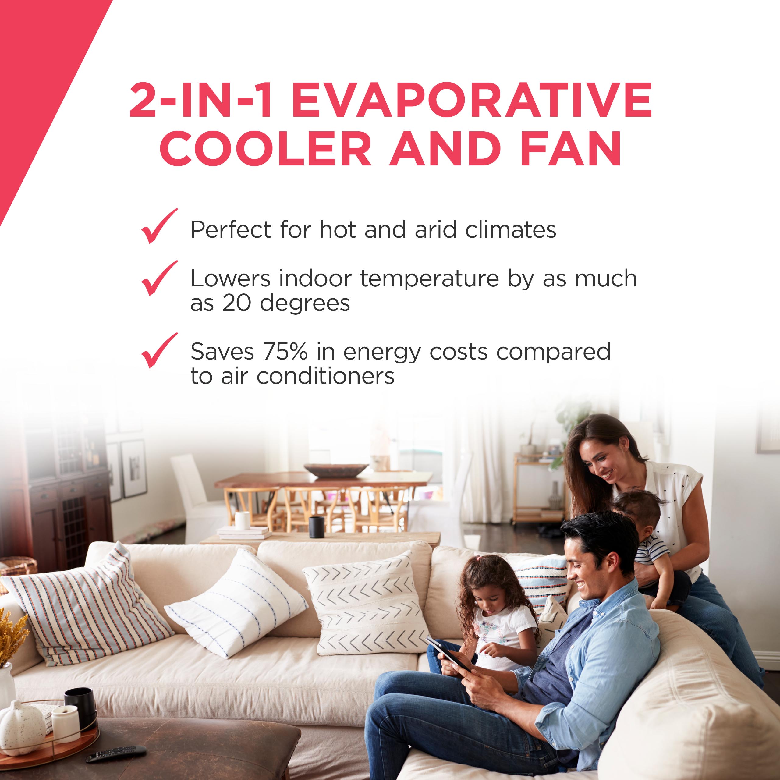  EC300W-FA Evaporative-Cooler - View #2