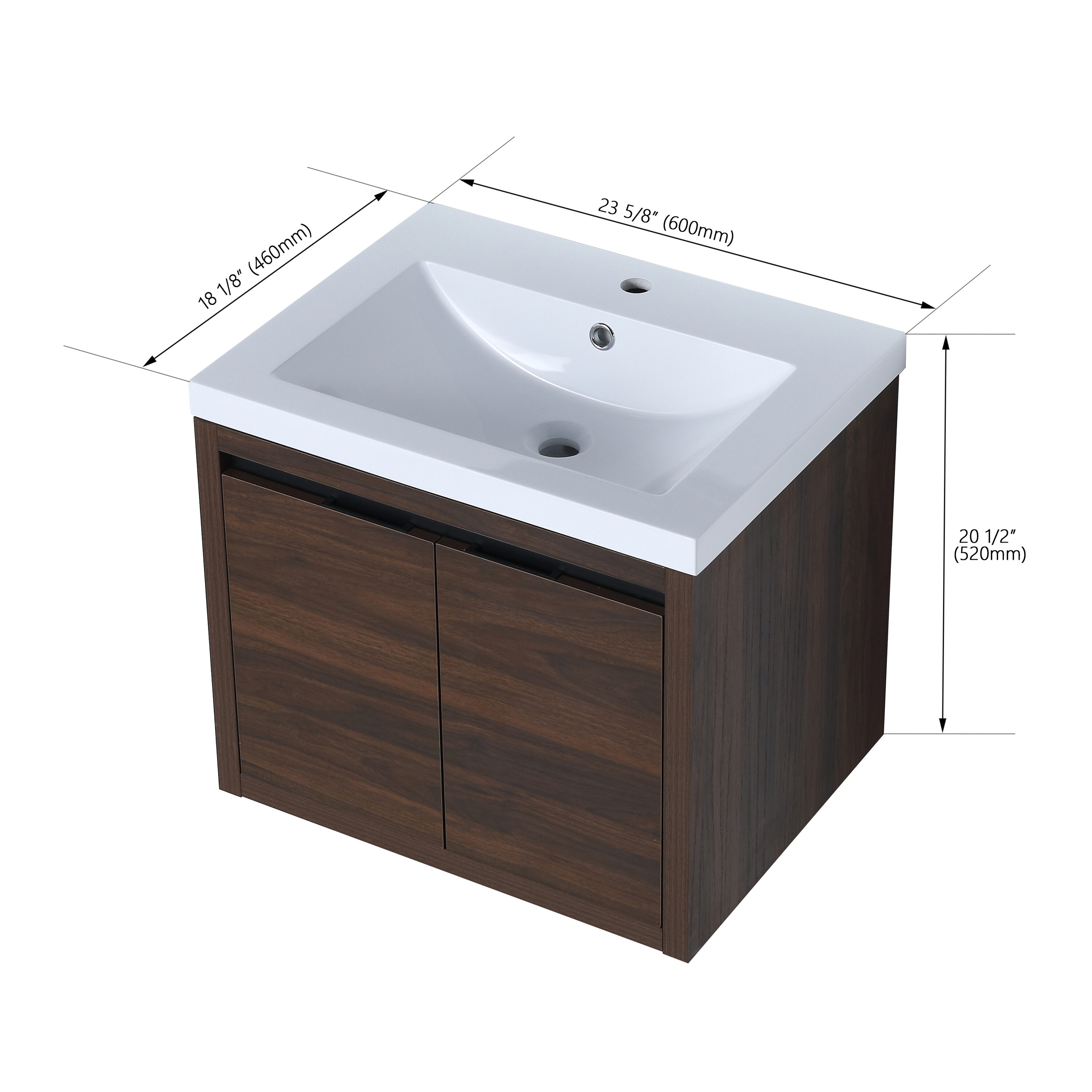 Forclover QNM-0924-CAW Bath-Vanity-Combo - View #3