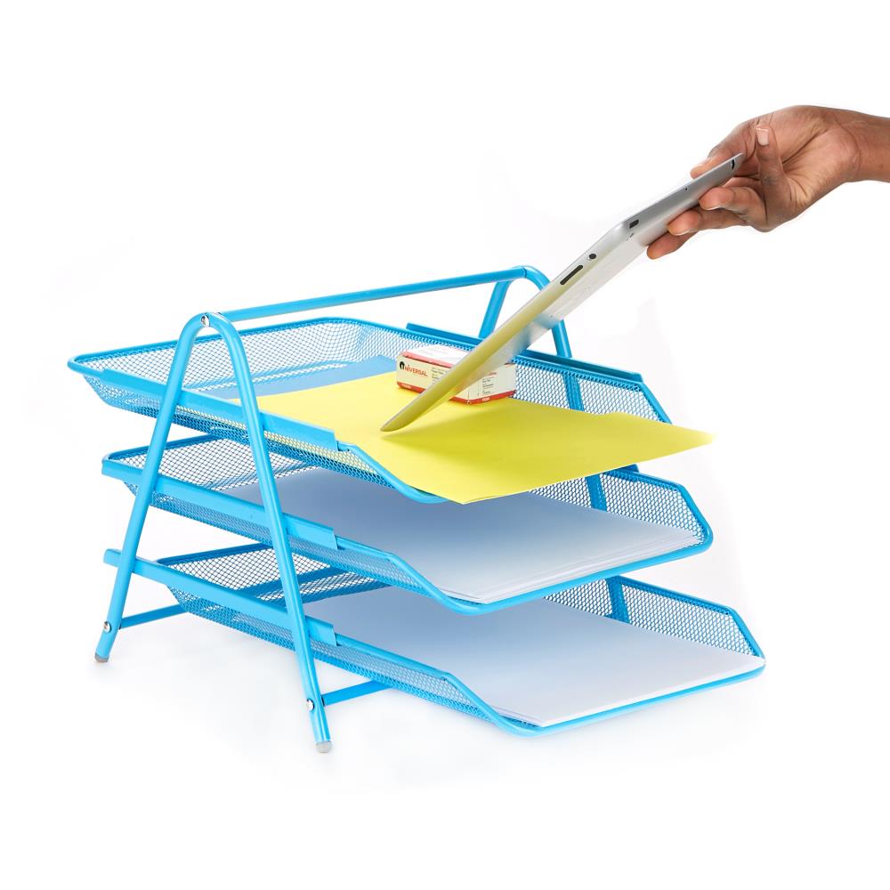 Mind Reader 3TPAPER-BLU Desktop-Organizers - View #2