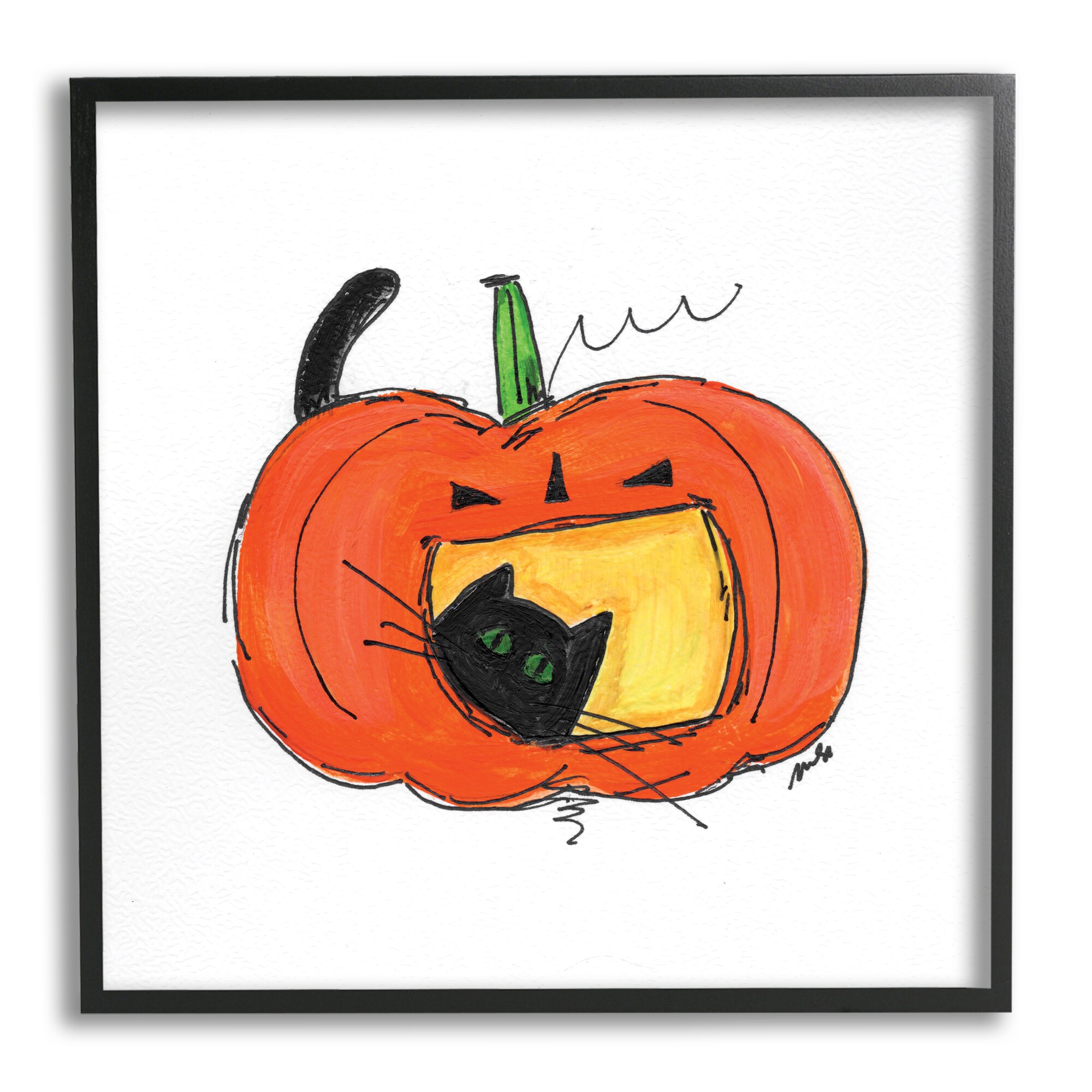 Halloween Kitchen Towels, Scouring Pad, Ghost Pumpkin Black Cat