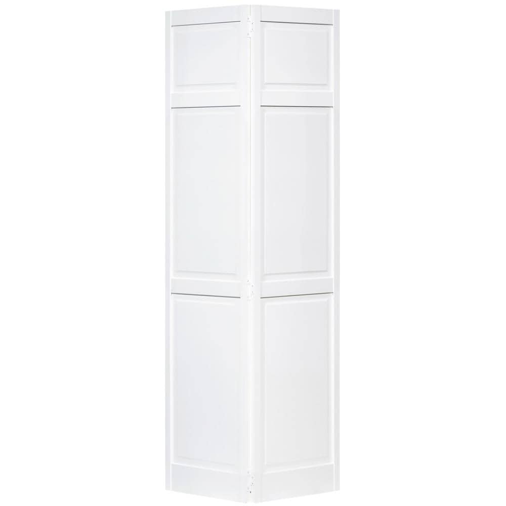 Kimberly Bay Traditional 24 In X 80 In White 6 Panel Solid Core Primed