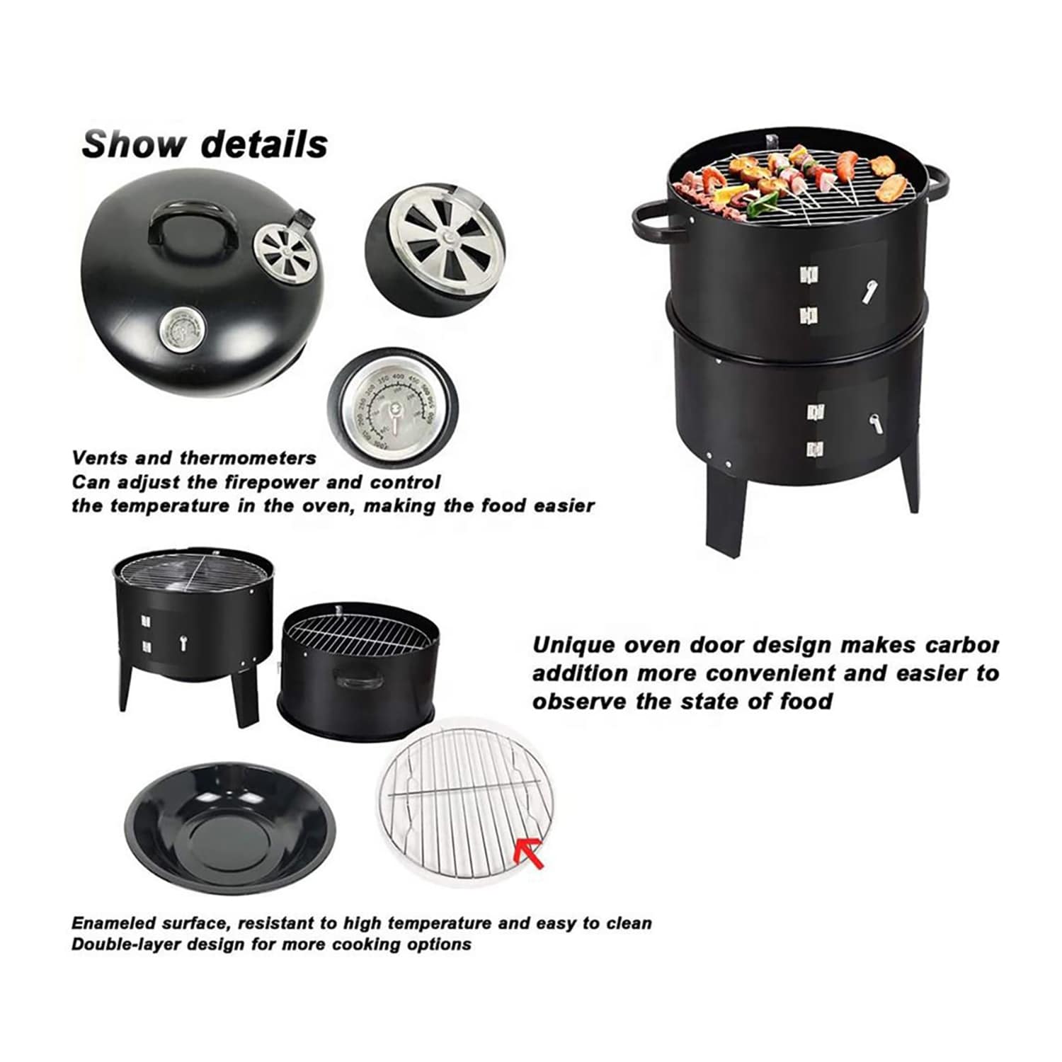 GZMR GZ-W22299 Outdoor-Woodburning-Firepits - View #8