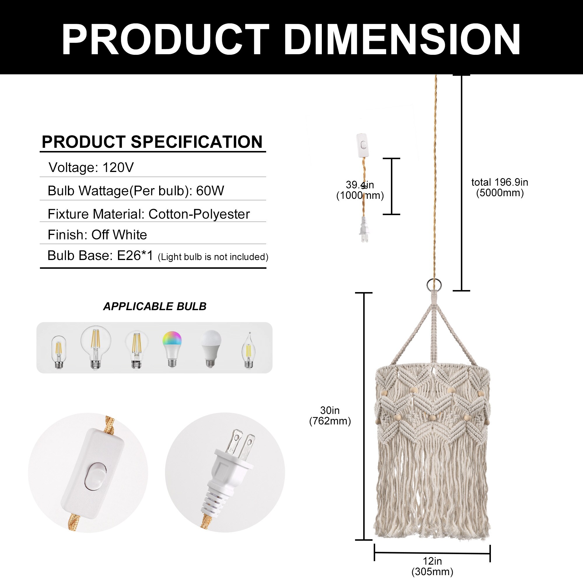 YANSUN L-ZC0071104 Pendant-Lights - View #5