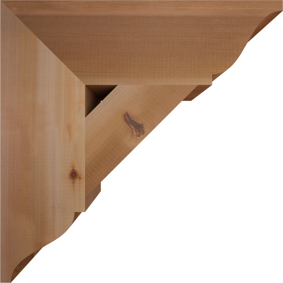 Ekena Millwork BKT06X20X20TRA01SWR Exterior-Brackets-Braces - View #3