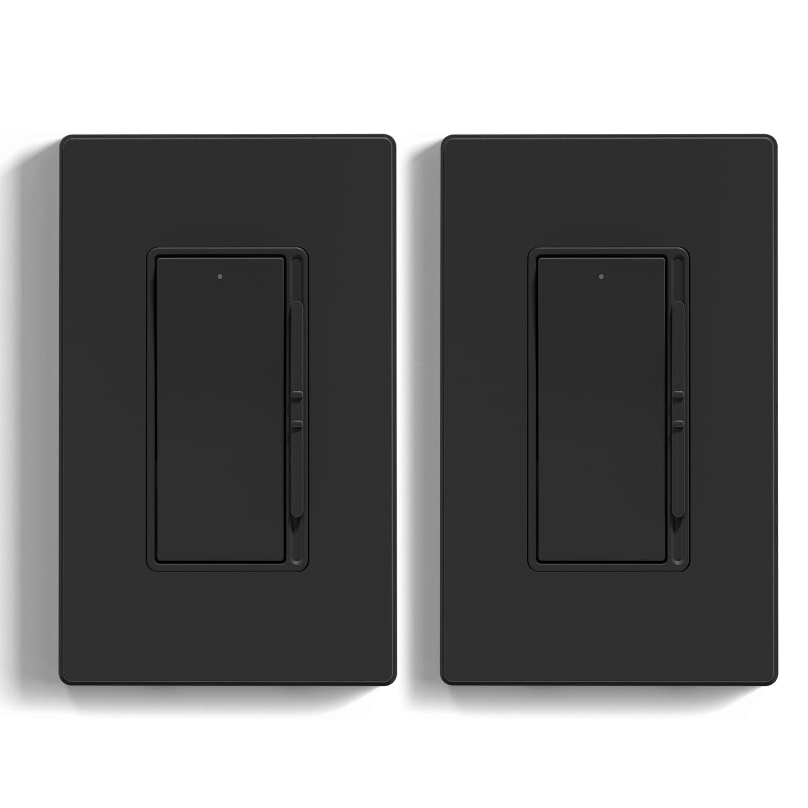 Aoibox -  LED CFL Slide Dimmer Light Switch 300W LED 600W Incandescent Single Pole or 3 Way with ...