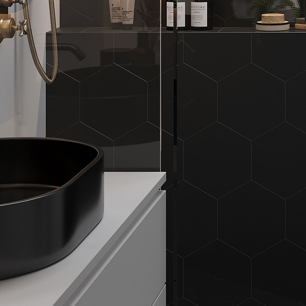 Apollo Tile APLTERIBLKSMPL Tile-Samples - View #6