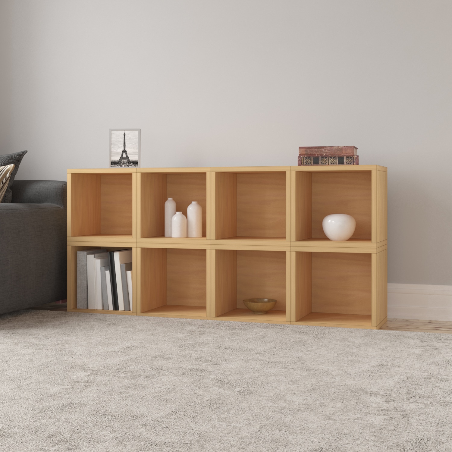 Way Basics C-OCUBE-NL Laminate-Storage-Cubes - View #4