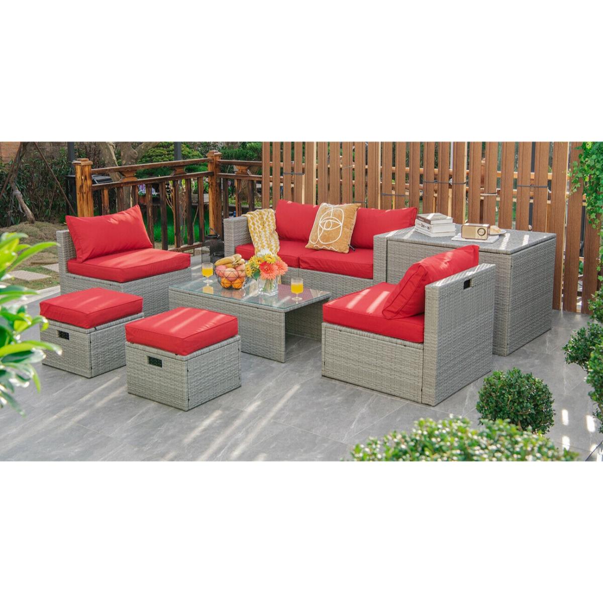Slickblue D-CO-+ER40686WH Patio-Conversation-Sets - View #3