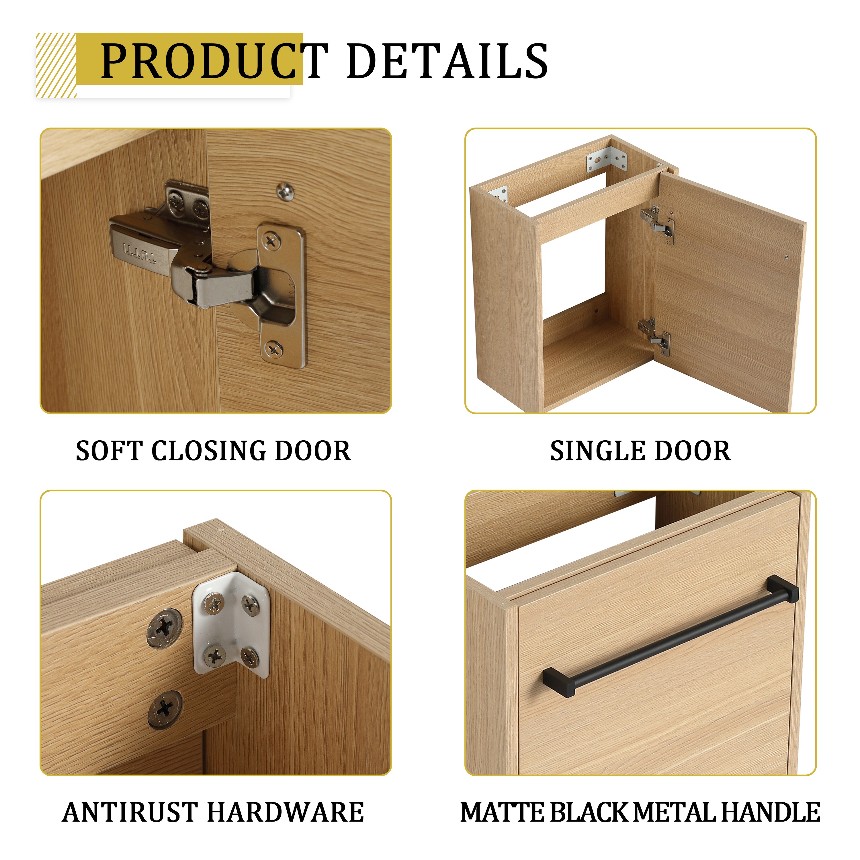 WELLFOR GLEM-66404 Bath-Vanity-Combo - View #12