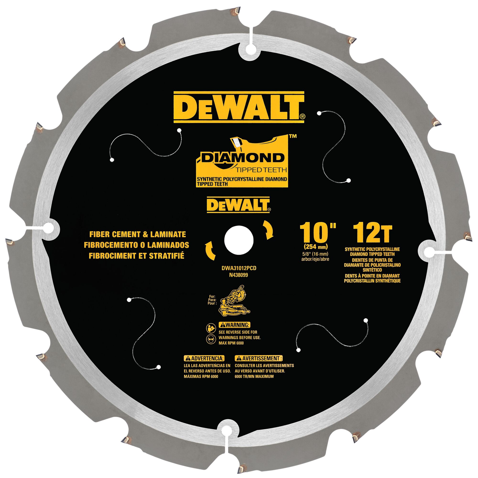 DEWALT DWA31012PCD Circular-Saw-Blades - View #2