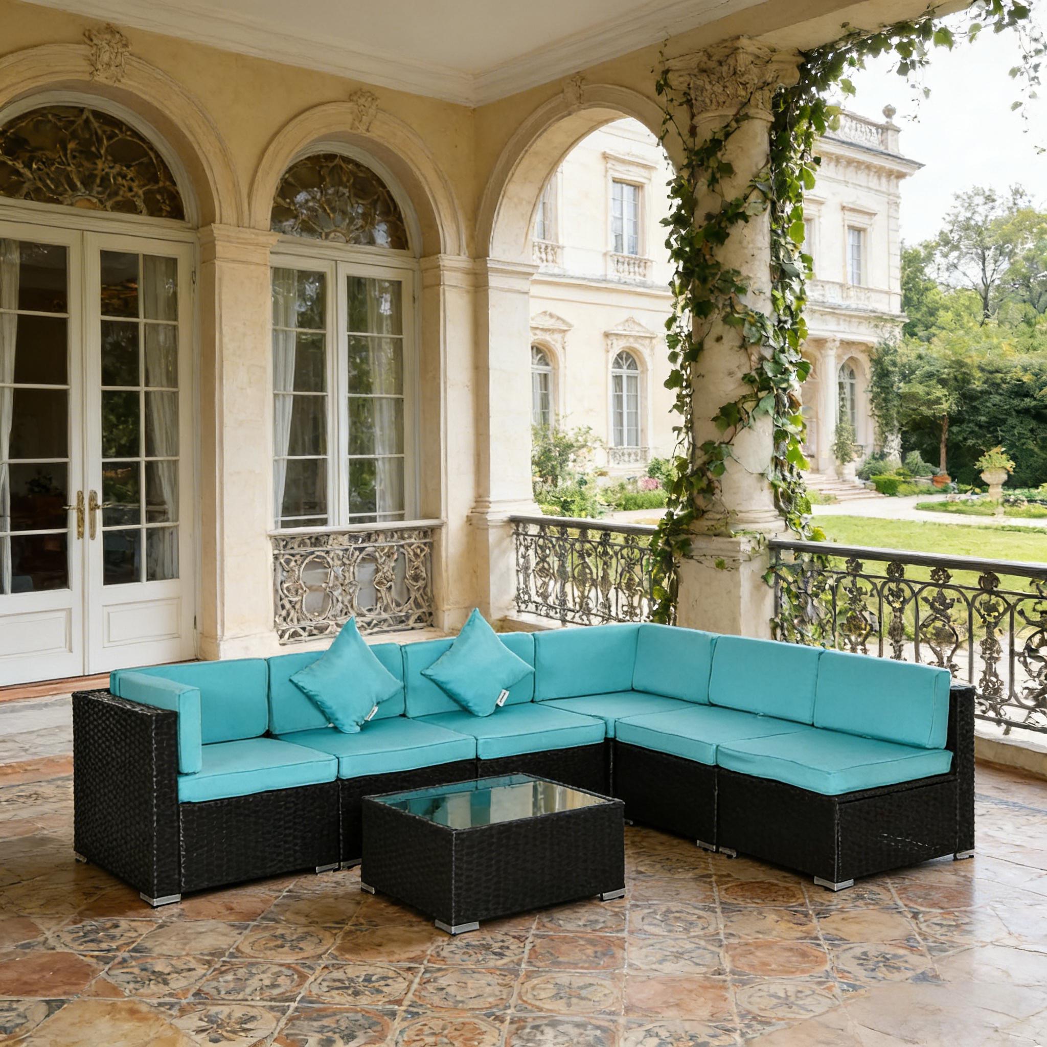 LUXEYARD DS-M-BAC05241 Patio-Sofas-Daybeds - View #2