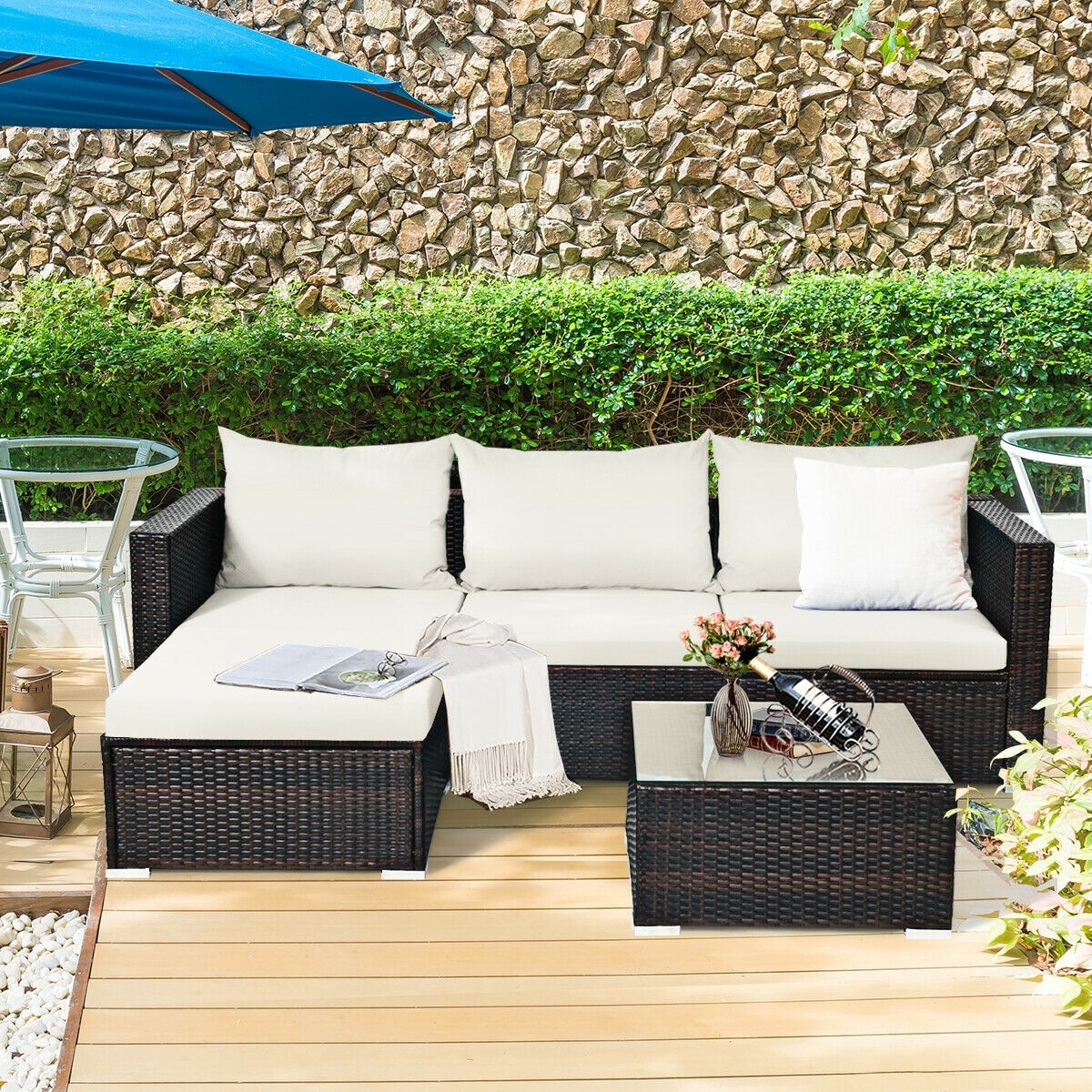 Forclover DASE-10AAE Patio-Sofas-Daybeds - View #3