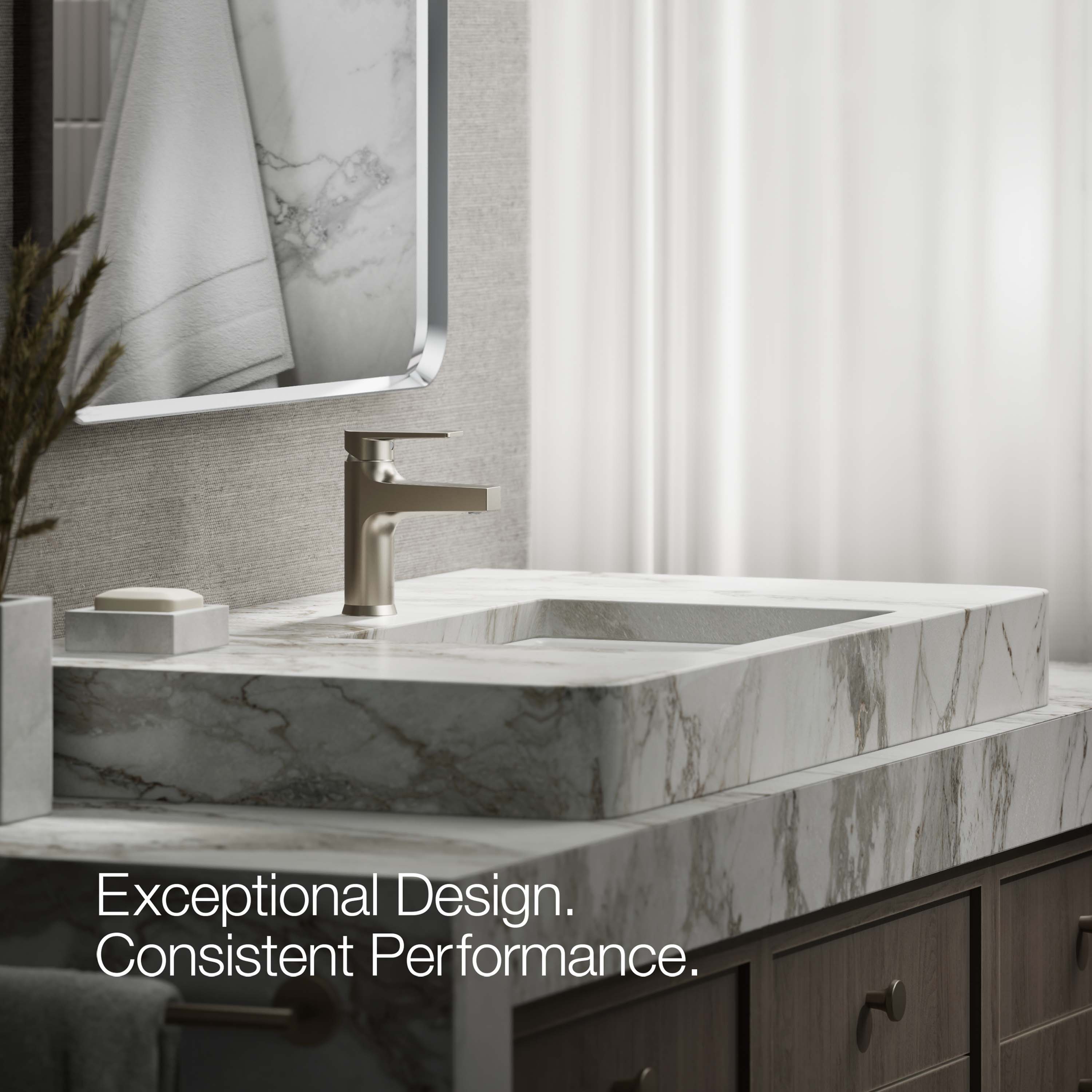 KOHLER K-74013-4-BN Lavatory-Faucets - View #3