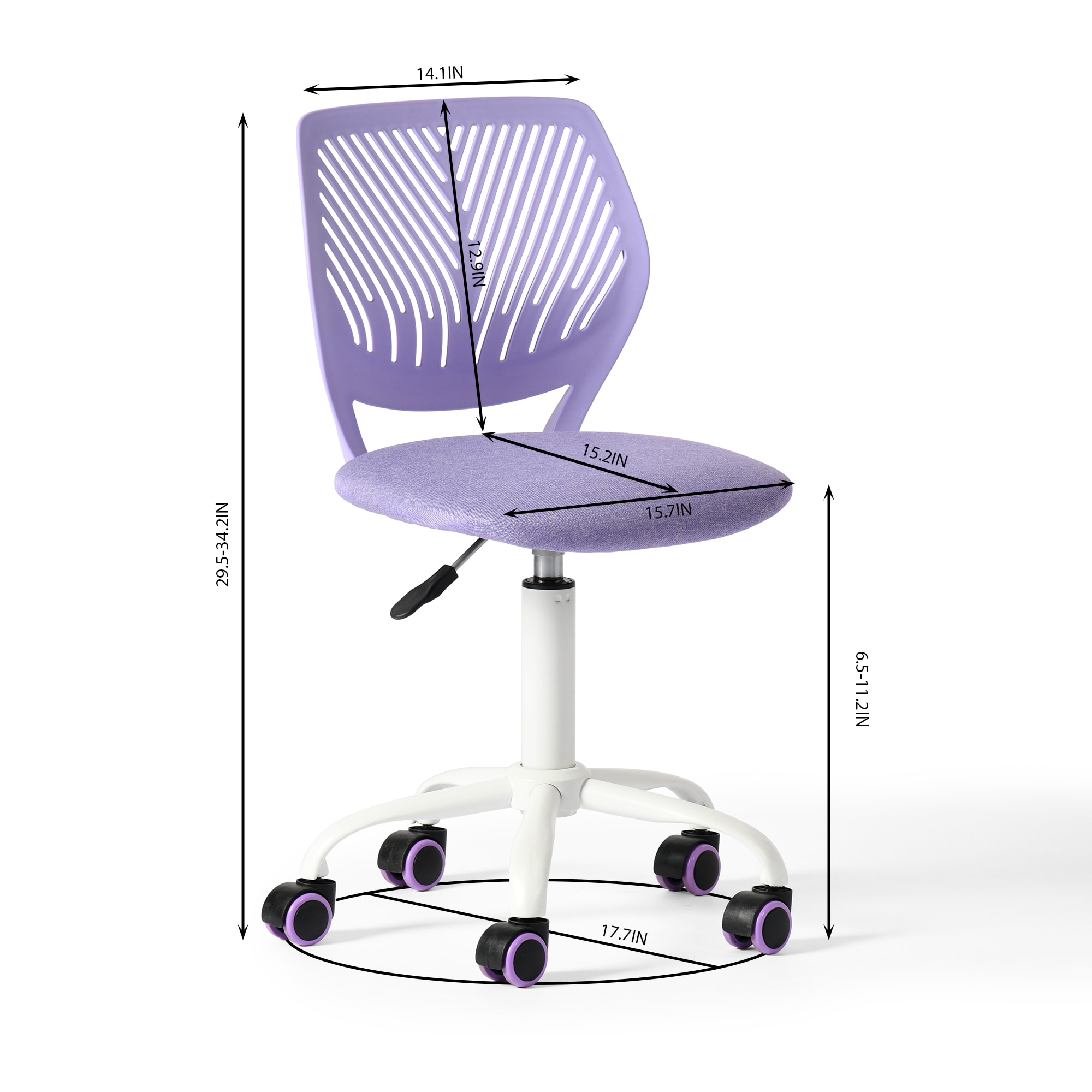 Homy Casa CARNATION IR PU Office-Chairs - View #3