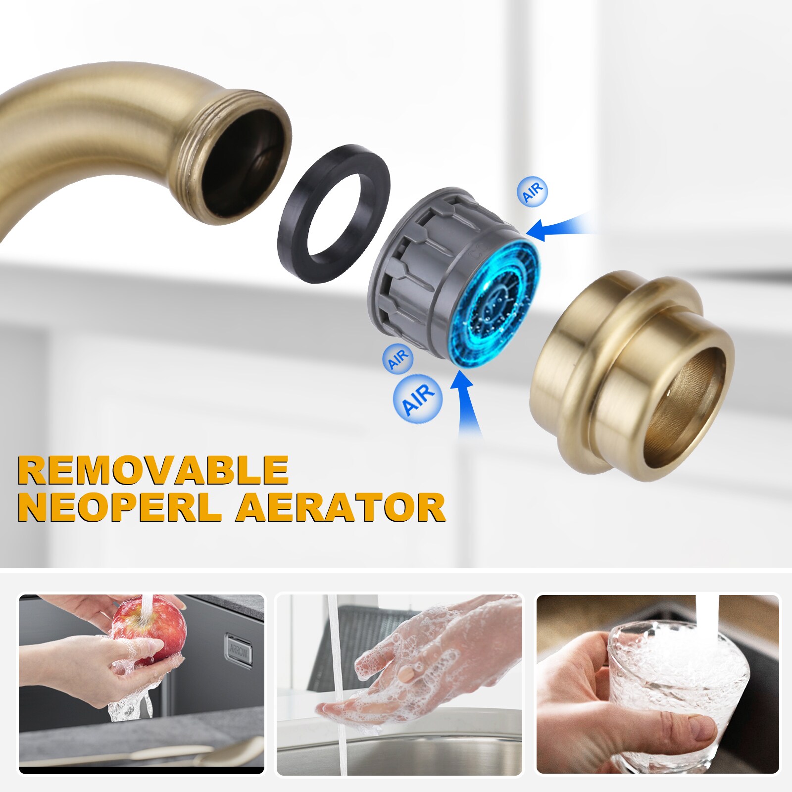 WOWOW 2311501G-LW Kitchen-Faucets - View #5